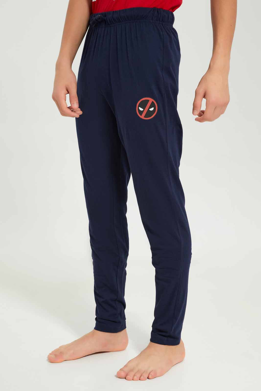 Redtag-Boys-Red-Deadpool-Nightsuit-BSR-Pyjama-Sets,-Category:Pyjama-Sets,-Colour:Red,-Deals:New-In,-Dept:Boys,-Filter:Senior-Boys-(8-to-14-Yrs),-New-In-BSR-APL,-Non-Sale,-S23A,-Section:Boys-(0-to-14Yrs)-Senior-Boys-9 to 14 Years