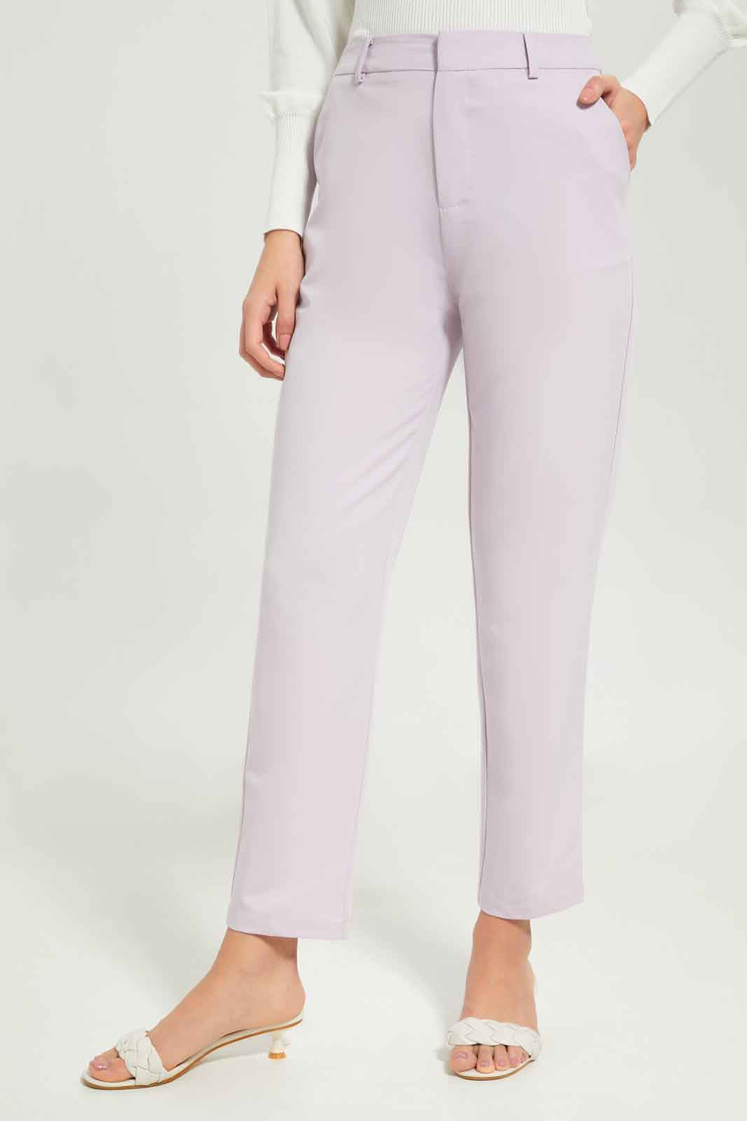Redtag-Women-Tailored-Trouser-Category:Trousers,-Colour:Lavender,-Deals:New-In,-Dept:Ladieswear,-Filter:Women's-Clothing,-LMC,-New-In-Women-APL,-Non-Sale,-S23A,-Section:Women,-Women-Trousers--
