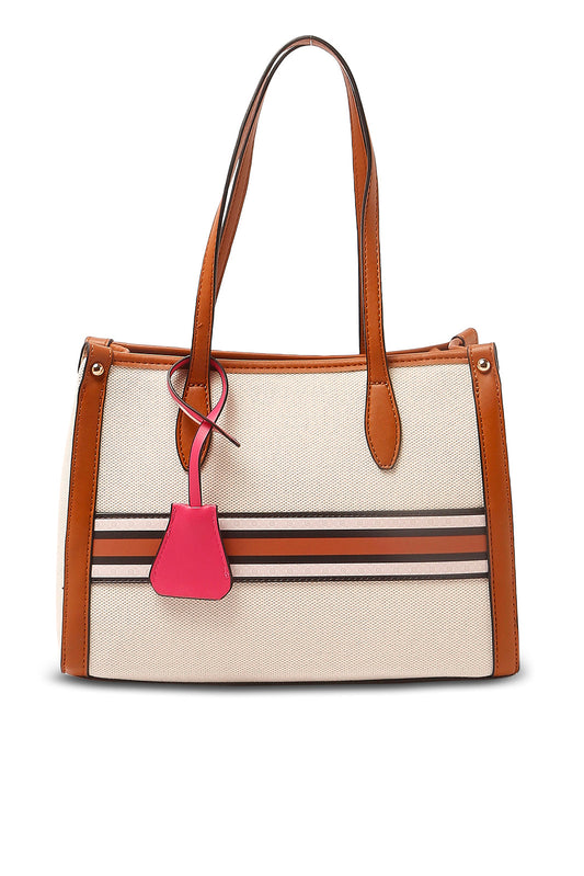 Redtag-Biege-Tote-Bag-Category:Bags,-Colour:Beige,-Dept:Ladieswear,-Filter:Women's-Accessories,-New-In,-New-In-Women-ACC,-Non-Sale,-S23A,-Section:Women,-Women-Bags-Women-