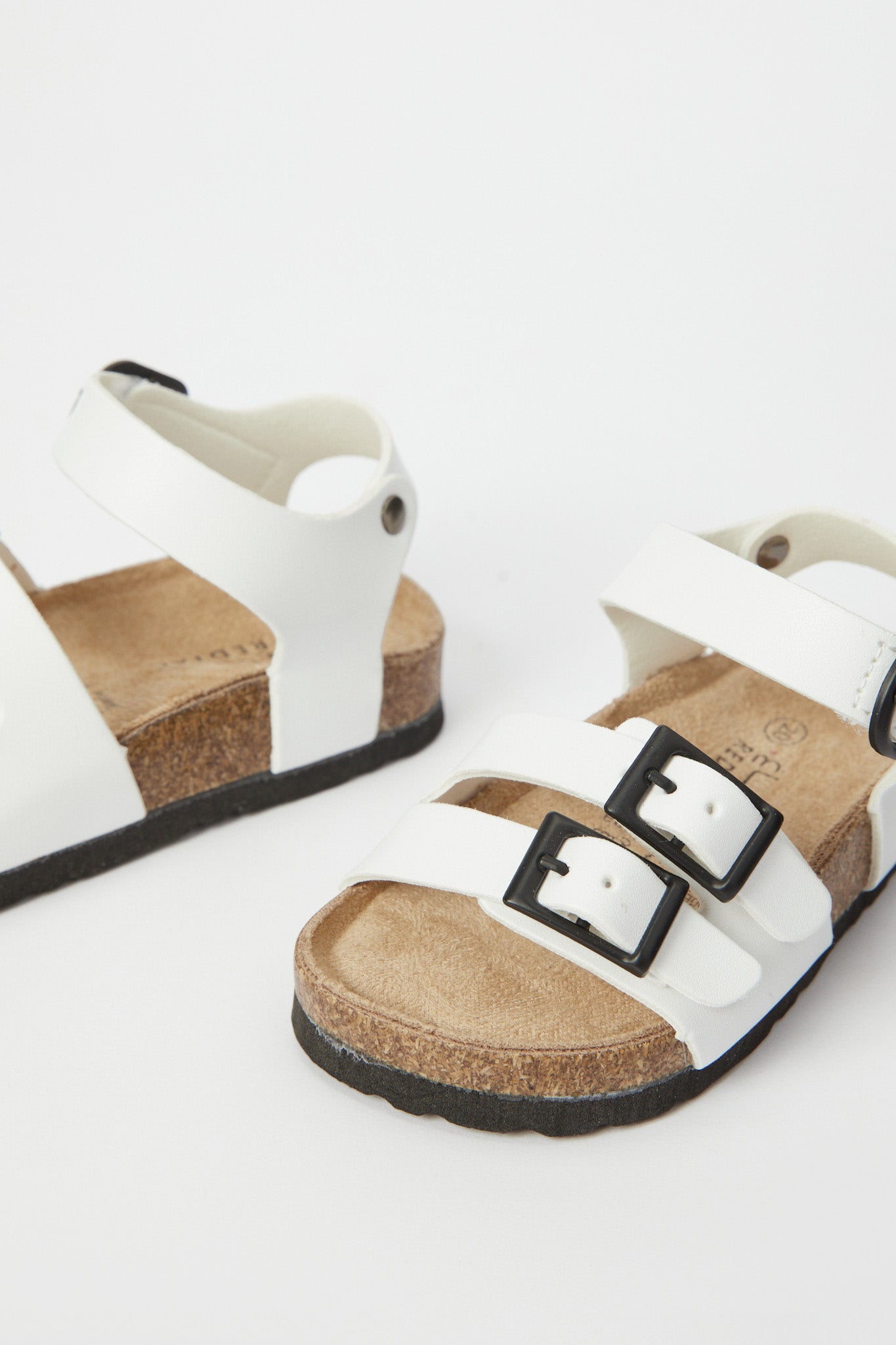 Redtag-White-Cork-Sandal-Category:Sandals,-Colour:White,-Deals:New-In,-Filter:Boys-Footwear-(1-to-3-Yrs),-H1:FOO,-H2:INB,-H3:SHO,-H4:CAH,-INB-Sandals,-New-In-INB-FOO,-Non-Sale,-Promo:,-RMD,-S23B,-Season:S23B,-Section:Boys-(0-to-14Yrs)-Infant-Boys-1 to 3 Years