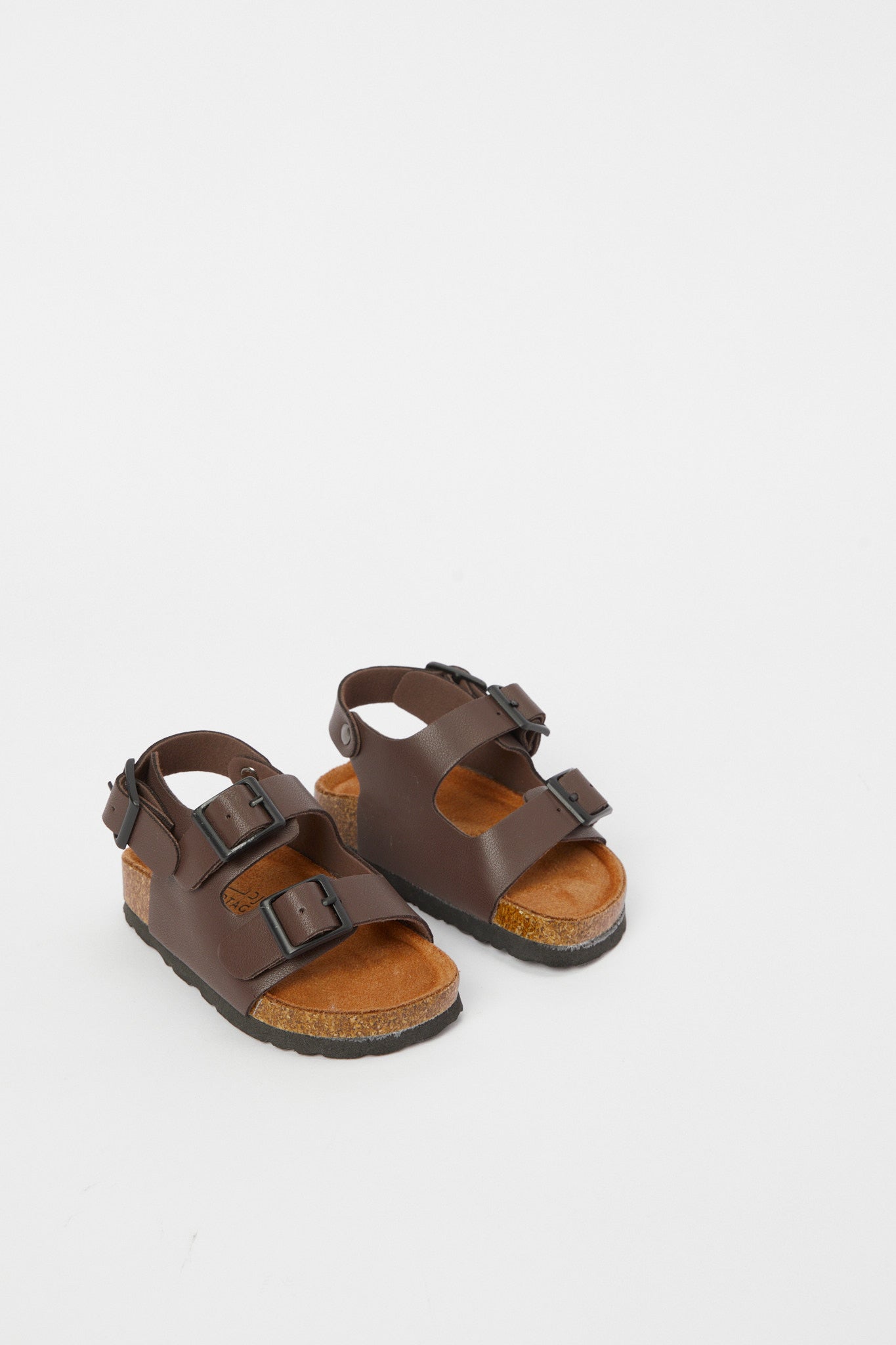 Redtag-Brown-Cork-Sandal-Category:Sandals,-Colour:Brown,-Deals:New-In,-Filter:Boys-Footwear-(1-to-3-Yrs),-H1:FOO,-H2:INB,-H3:SHO,-H4:CAH,-INB-Sandals,-New-In-INB-FOO,-Non-Sale,-Promo:,-RMD,-S23B,-Season:S23B,-Section:Boys-(0-to-14Yrs)-Infant-Boys-1 to 3 Years