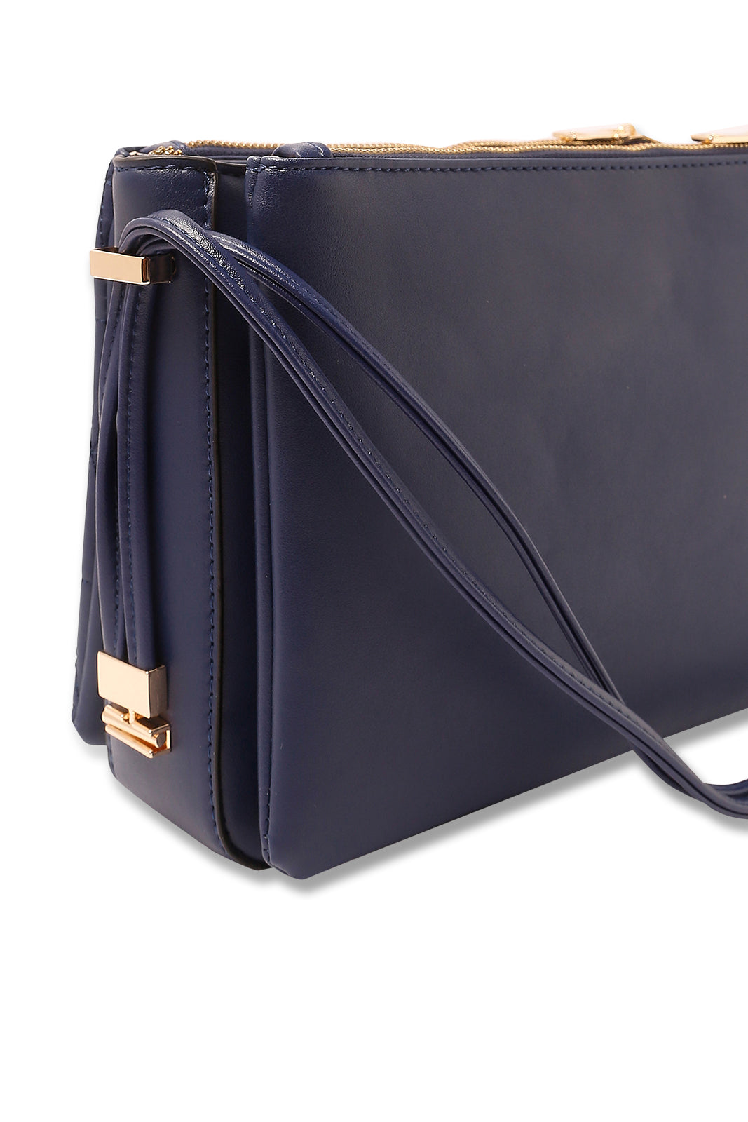 Redtag-Navy-Quilting-Utility-Bag-Category:Bags,-Colour:Navy,-Dept:Ladieswear,-Filter:Women's-Accessories,-New-In,-New-In-Women-ACC,-Non-Sale,-S23A,-Section:Women,-Women-Bags-Women-