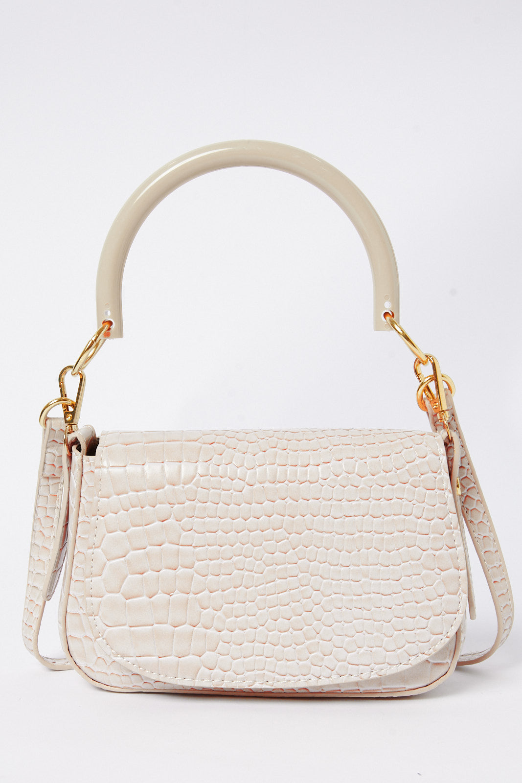 Redtag-White-Texture-Embellished-Crossbody-Bag-Category:Bags,-Colour:White,-Deals:New-In,-Dept:Ladieswear,-Filter:Women's-Accessories,-New-In,-New-In-Women-ACC,-Non-Sale,-S23A,-Section:Women,-Women-Bags-Women-