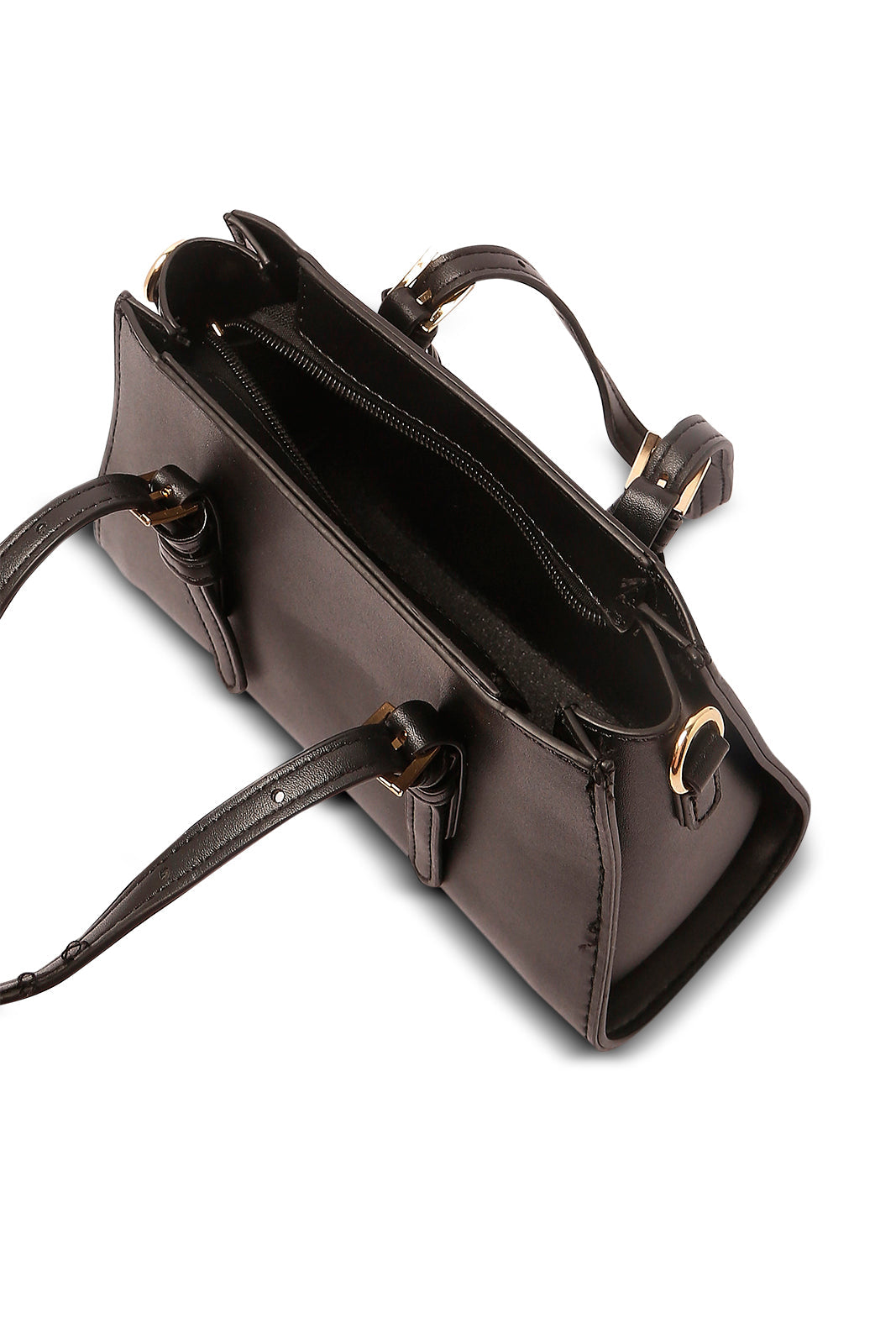 Redtag-Black-Embellished-Messenger-Bag-Category:Bags,-Colour:Black,-Dept:Ladieswear,-Filter:Women's-Accessories,-New-In,-New-In-Women-ACC,-Non-Sale,-S23A,-Section:Women,-Women-Bags-Women-