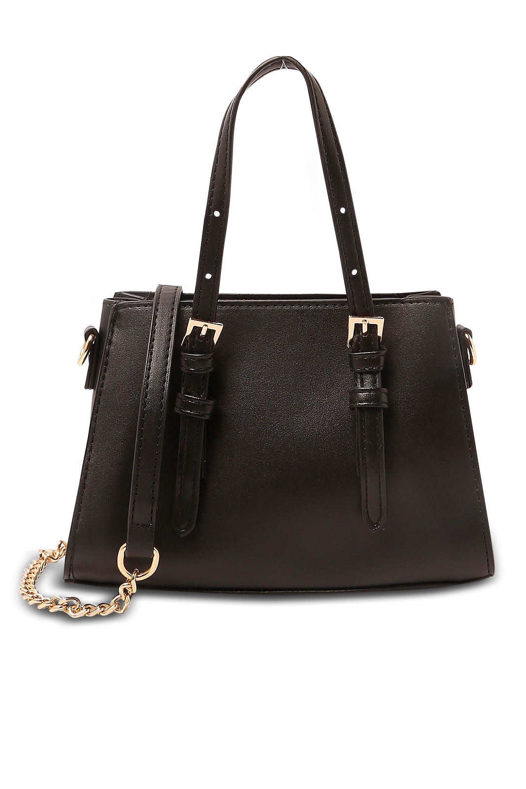 Redtag-Black-Embellished-Messenger-Bag-Category:Bags,-Colour:Black,-Dept:Ladieswear,-Filter:Women's-Accessories,-New-In,-New-In-Women-ACC,-Non-Sale,-S23A,-Section:Women,-Women-Bags-Women-