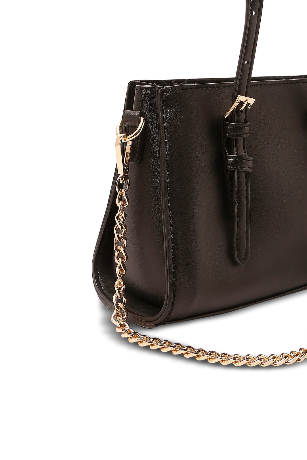 Redtag-Black-Embellished-Messenger-Bag-Category:Bags,-Colour:Black,-Dept:Ladieswear,-Filter:Women's-Accessories,-New-In,-New-In-Women-ACC,-Non-Sale,-S23A,-Section:Women,-Women-Bags-Women-