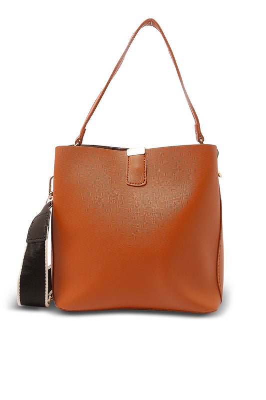Redtag-Tan-Embellished-Bucket-Bag-Category:Bags,-Colour:Tan,-Dept:Ladieswear,-Filter:Women's-Accessories,-New-In,-New-In-Women-ACC,-Non-Sale,-S23A,-Section:Women,-Women-Bags-Women-