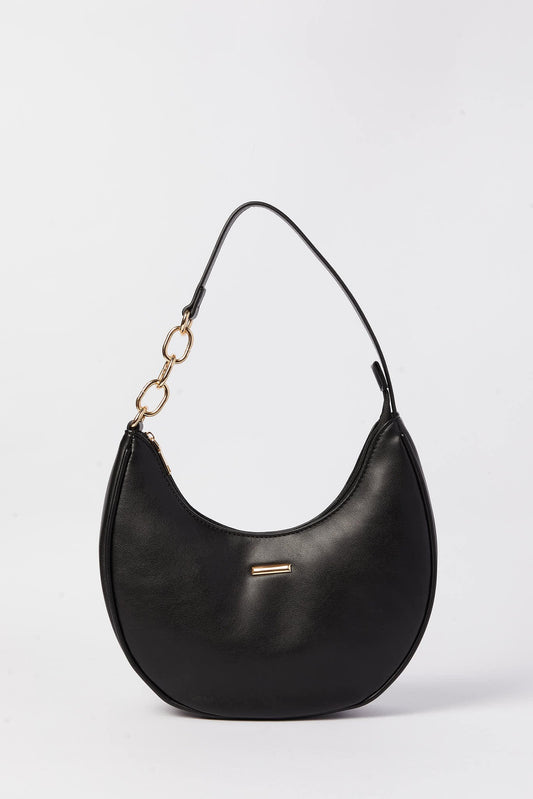 Redtag-Black-Slouch-Bag-Category:Bags,-Colour:Black,-Dept:Ladieswear,-Filter:Women's-Accessories,-New-In,-New-In-Women-ACC,-Non-Sale,-S23A,-Section:Women,-Women-Bags-Women-