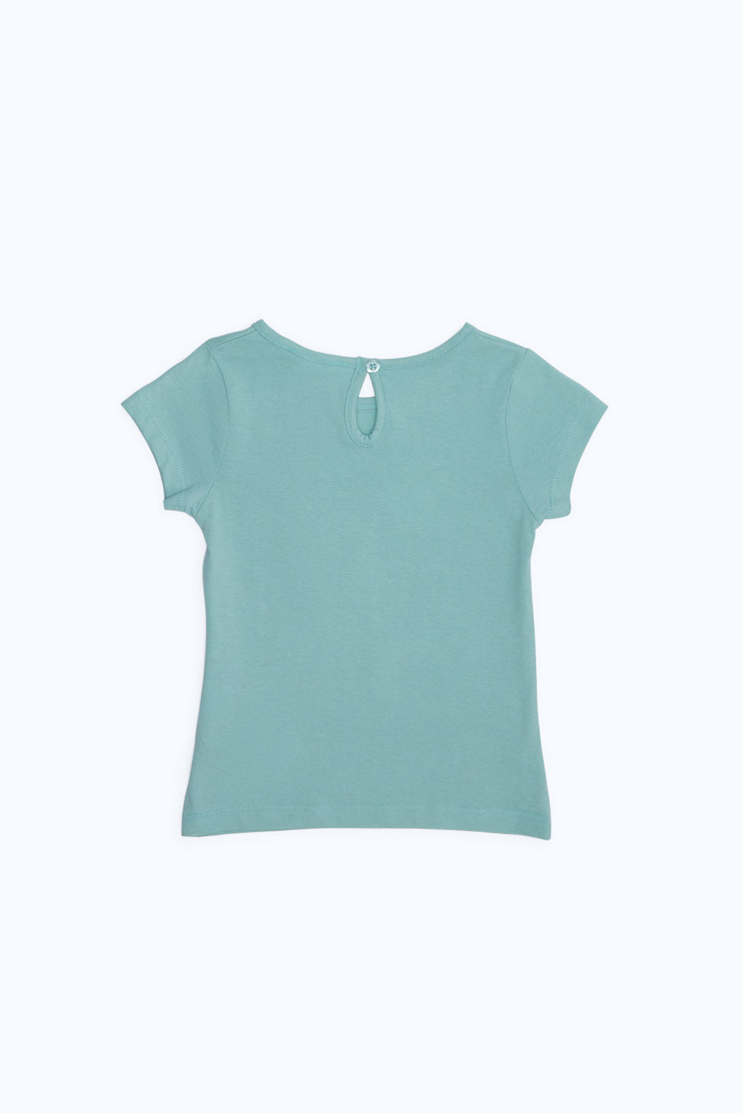 Redtag-Girls-Sage-Placement-Print-Tee-Category:T-Shirts,-Colour:Green,-Deals:New-In,-Dept:Girls,-Filter:Infant-Girls-(3-to-24-Mths),-ING-T-Shirts,-New-In-ING-APL,-Non-Sale,-S23B,-Section:Girls-(0-to-14Yrs)-Infant-Girls-3 to 24 Months