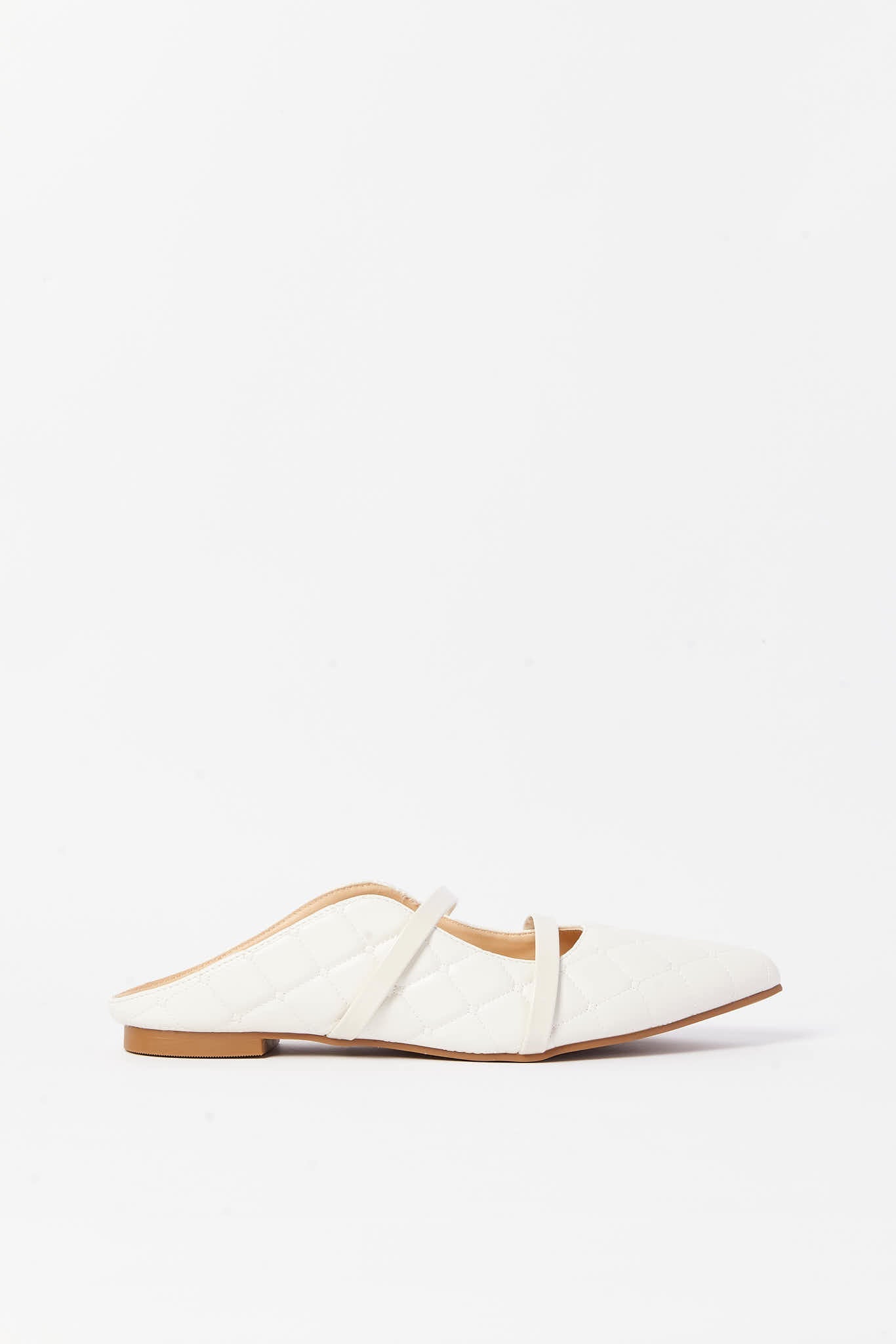 Redtag-Natural-Close-Toe-Mule-With-Quilt-Detail-Category:Shoes,-Colour:Beige,-Deals:New-In,-Filter:Women's-Footwear,-N/A,-New-In-Women-FOO,-Non-Sale,-S23A,-Section:Women,-Women-Shoes-Women's-