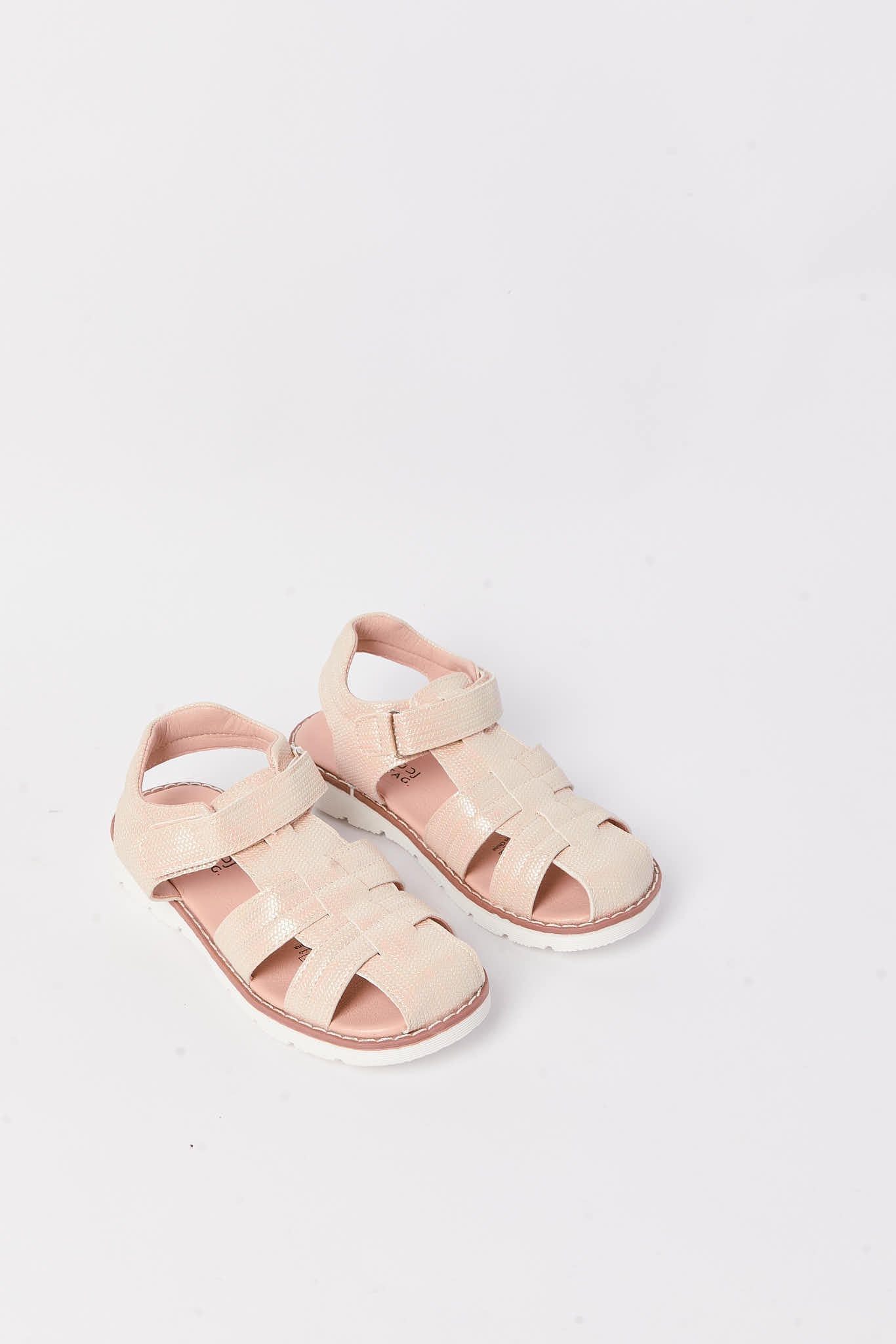 Redtag-Pink-Fisherman-Sandal-Category:Sandals,-Colour:Pink,-Deals:New-In,-Filter:Girls-Footwear-(3-to-5-Yrs),-GIR-Sandals,-N/A,-New-In-GIR-FOO,-Non-Sale,-S23A,-Section:Girls-(0-to-14Yrs)-Girls-3 to 5 Years