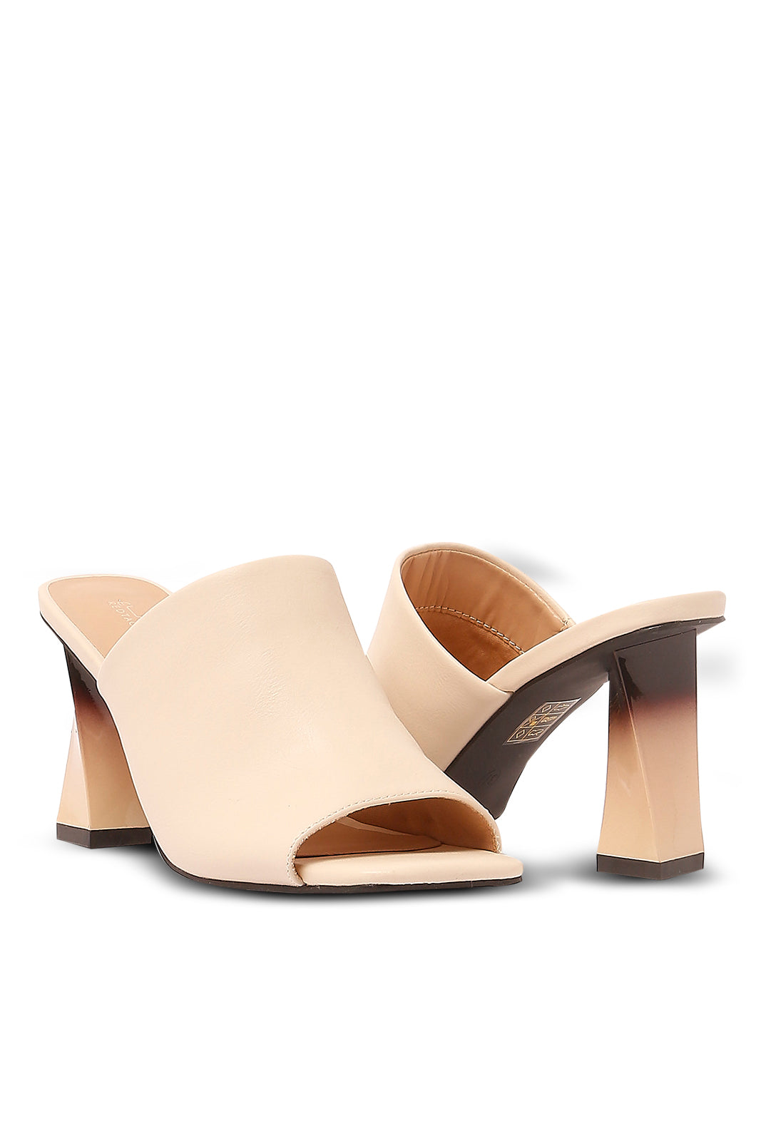 Redtag-Beige-Mule-With-Ombre-Heel-Category:Sandals,-Colour:Beige,-Deals:New-In,-Filter:Women's-Footwear,-LEC-Sandals,-N/A,-New-In-Women-FOO,-Non-Sale,-S23A,-Section:Women-Women's-