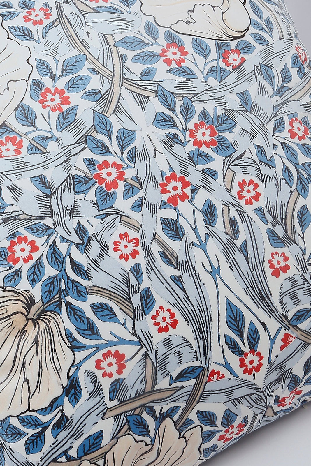 Redtag-Multicolour-Floral-Print-Velvet-Cushion-Category:Cushions,-Colour:Multicolour,-Deals:2-FOR-89,-Deals:New-In,-Dept:Home,-Filter:Home-Bedroom,-HMW-BED-Cushions,-New-In-HMW-BED,-Non-Sale,-S23A,-Section:Homewares-Home-Bedroom-