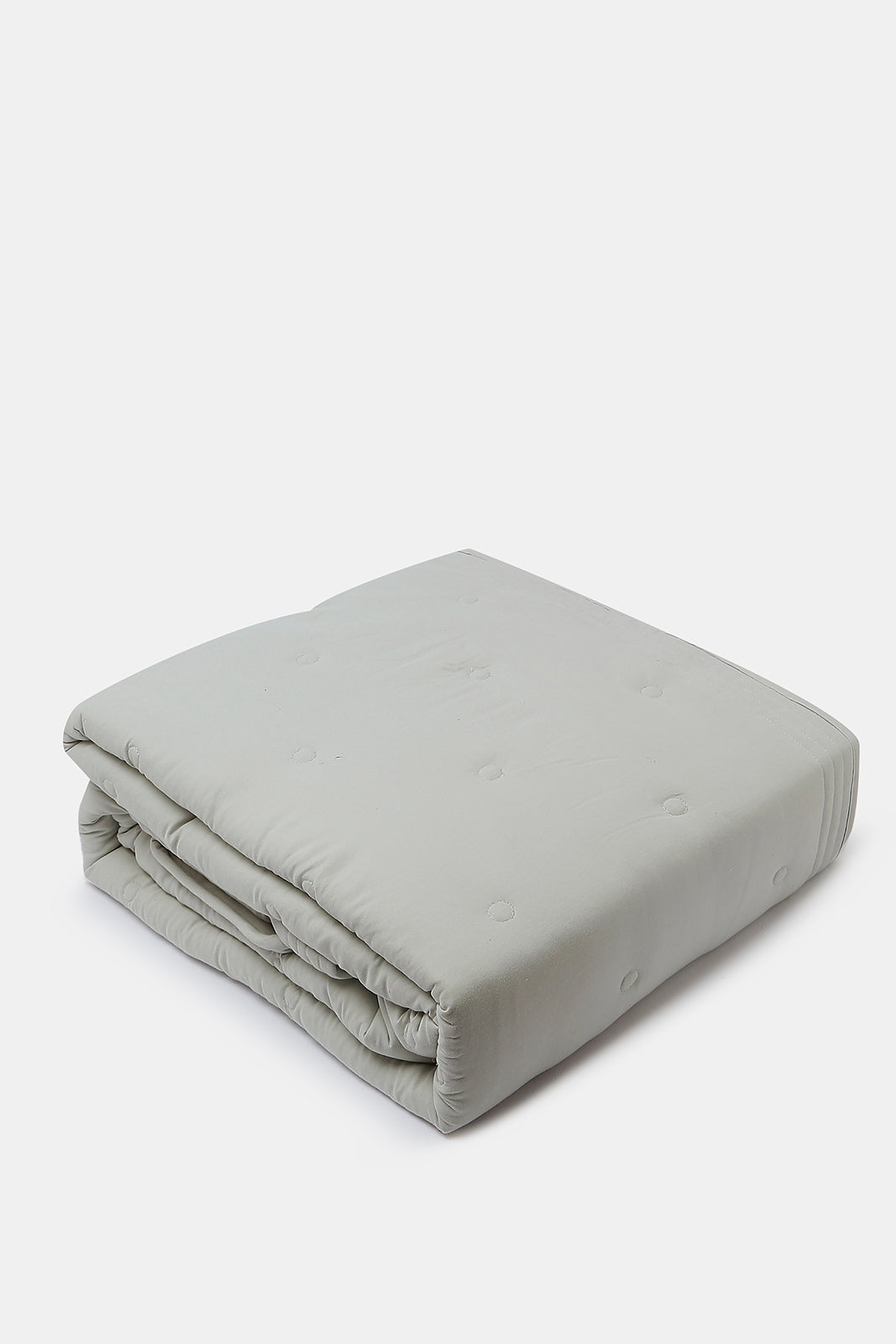 Redtag-Grey-Quilted-Bedspread-2-Pieces-(Single-Size)-Category:Bedspreads,-Colour:Grey,-Deals:New-In,-Dept:Home,-Filter:Home-Bedroom,-HMW-BED-Bedspreads,-New-In-HMW-BED,-Non-Sale,-S23A,-Section:Homewares-Home-Bedroom-