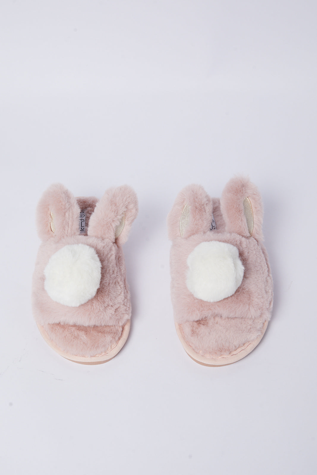 Redtag-Pink-Pom-Pom-Slipper-Category:Slippers,-Colour:Pink,-Deals:New-In,-Filter:Women's-Footwear,-N/A,-New-In-Women-FOO,-Non-Sale,-S23A,-Section:Women,-Women-Slippers-Women's-