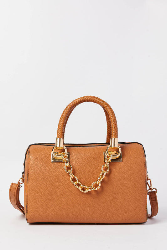 Redtag-White-Embellished-Bollin-Bag-Category:Bags,-Colour:White,-Dept:Ladieswear,-Filter:Women's-Accessories,-New-In,-New-In-Women-ACC,-Non-Sale,-S23A,-Section:Women,-Women-Bags-Women-