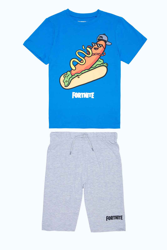 Redtag-Boys-Blue-Fortnite-Nightsuit-BSR-Pyjama-Sets,-Category:Pyjama-Sets,-Colour:Blue,-Deals:New-In,-Dept:Boys,-Filter:Senior-Boys-(8-to-14-Yrs),-New-In-BSR-APL,-Non-Sale,-S23A,-Section:Boys-(0-to-14Yrs)-Senior-Boys-9 to 14 Years