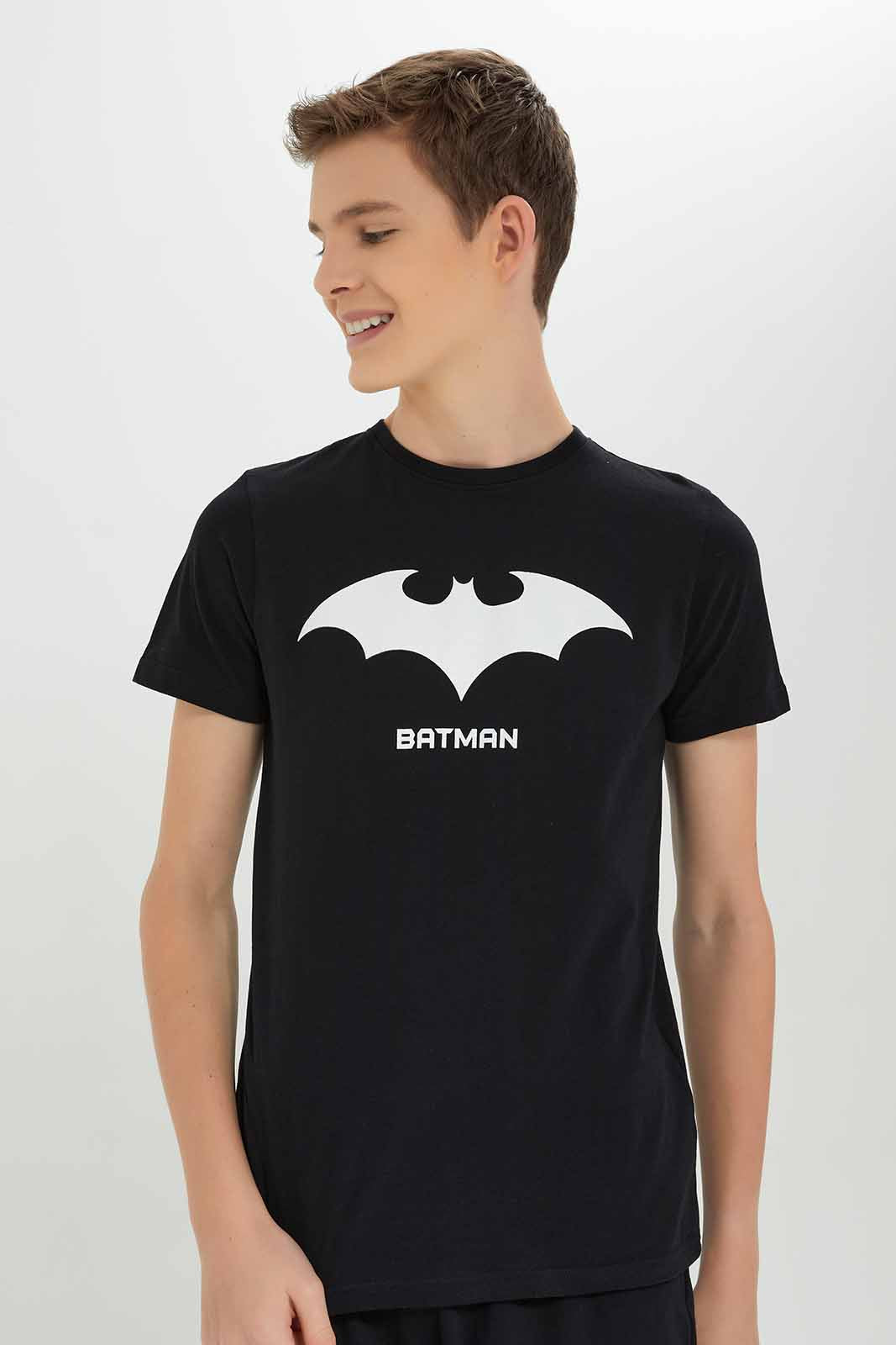 Redtag-Boys-Black-Batman-Nightsuit-BSR-Pyjama-Sets,-Category:Pyjama-Sets,-Colour:Black,-Deals:New-In,-Dept:Boys,-Filter:Senior-Boys-(8-to-14-Yrs),-New-In-BSR-APL,-Non-Sale,-S23A,-Section:Boys-(0-to-14Yrs)-Senior-Boys-9 to 14 Years