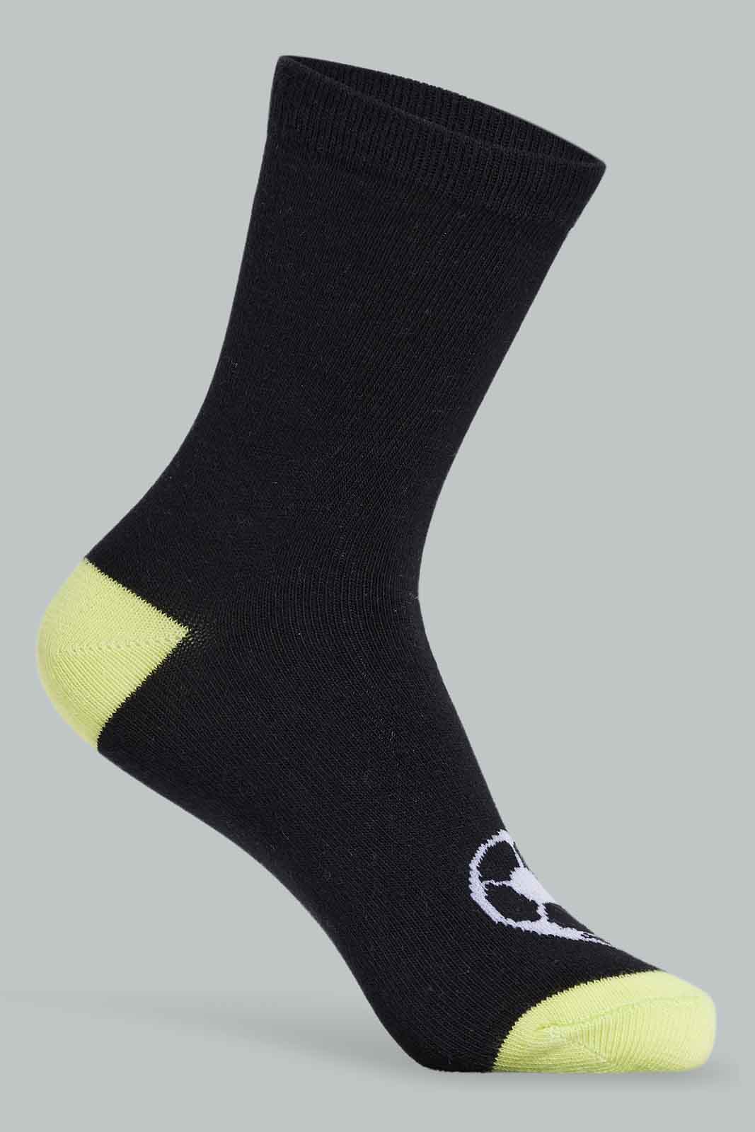 Redtag-Boys-Crew-Length-Pack-Of-3-Football-Sock
--Grey/-Striped/-Black-With-Football-365,-BSR-Socks,-Category:Socks,-Colour:Assorted,-Deals:New-In,-Filter:Senior-Boys-(8-to-14-Yrs),-New-In-BSR-APL,-Non-Sale,-Section:Boys-(0-to-14Yrs)-Senior-Boys-9 to 14 Years