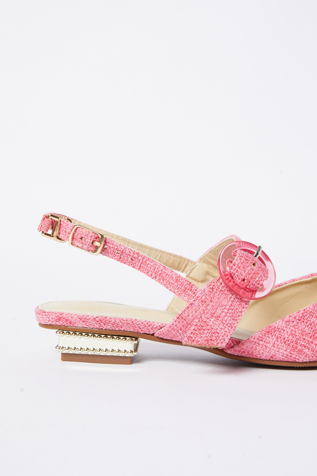 Redtag-Pink-Linen-Shoe-Category:Formal-Shoes,-Colour:Pink,-Deals:New-In,-Filter:Women's-Footwear,-N/A,-New-In-Women-FOO,-Non-Sale,-S23A,-Section:Women,-Women-Formal-Shoes-Women's-