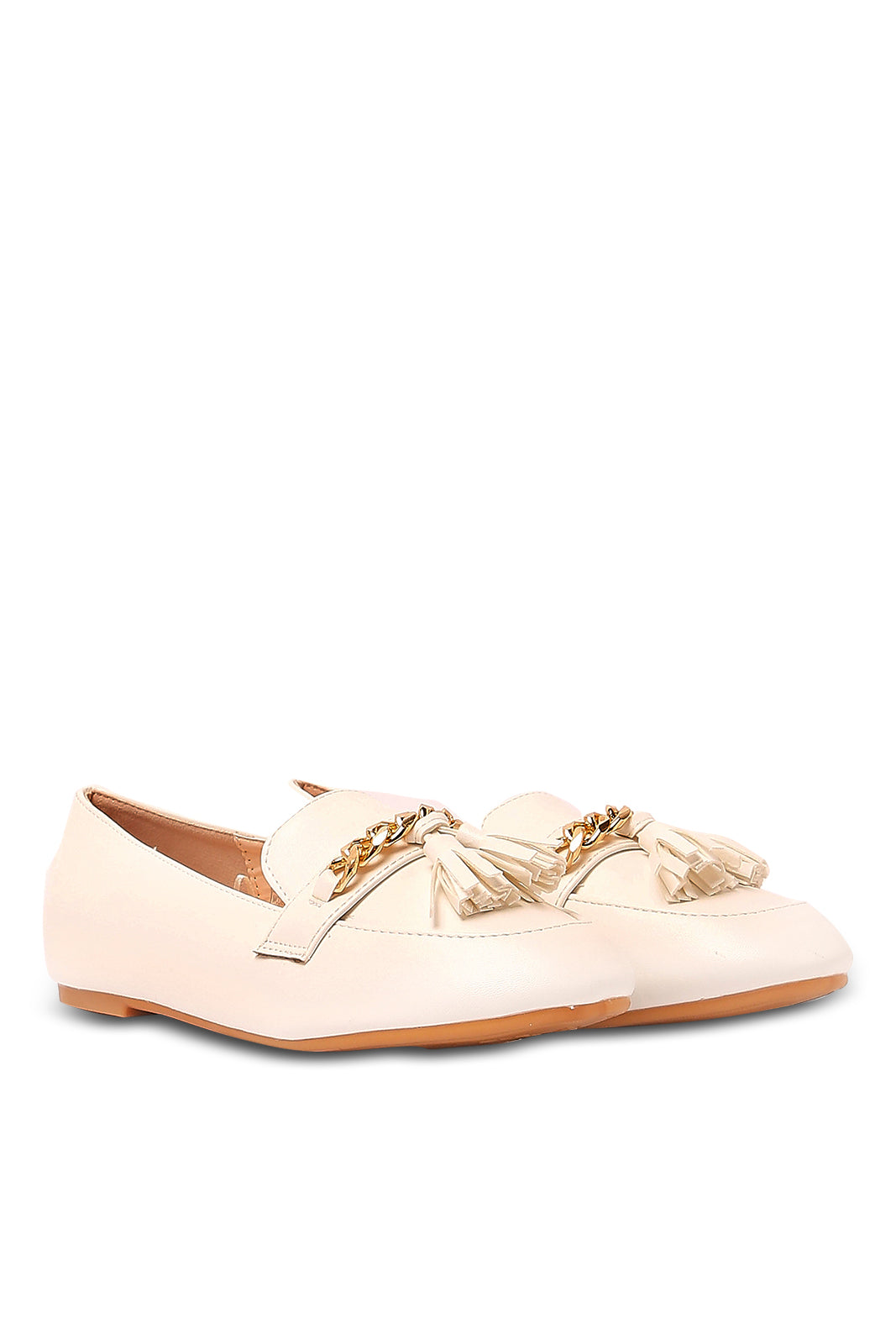 Redtag-White-Chain-Loafer-(-Repeat)-Category:Shoes,-Colour:White,-Deals:New-In,-Filter:Girls-Footwear-(5-to-14-Yrs),-GSR-Shoes,-N/A,-New-In-GSR-FOO,-Non-Sale,-S23A,-Section:Girls-(0-to-14Yrs)-Senior-Girls-5 to 14 Years