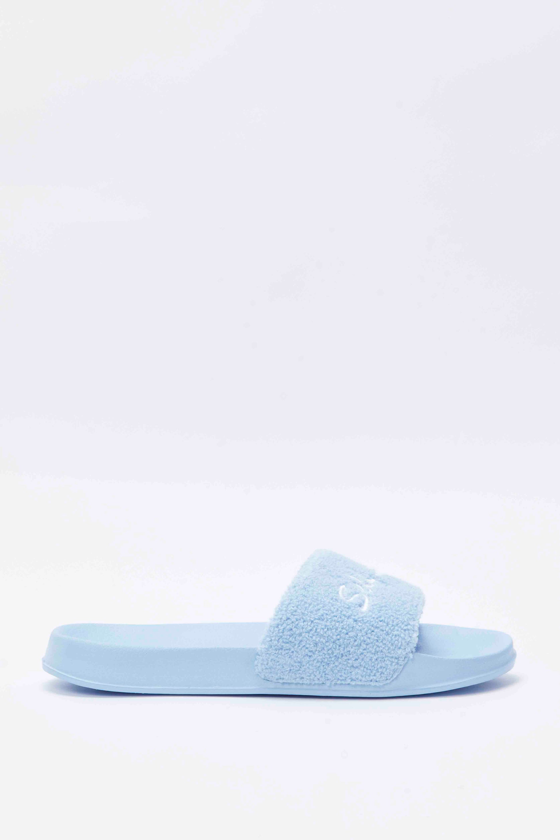 Redtag-Blue-Slogan-Slide-Category:Flip-Flops,-Colour:Blue,-Deals:New-In,-Filter:Women's-Footwear,-N/A,-New-In-Women-FOO,-Non-Sale,-S23A,-Section:Women,-Women-Flip-Flops-Women's-