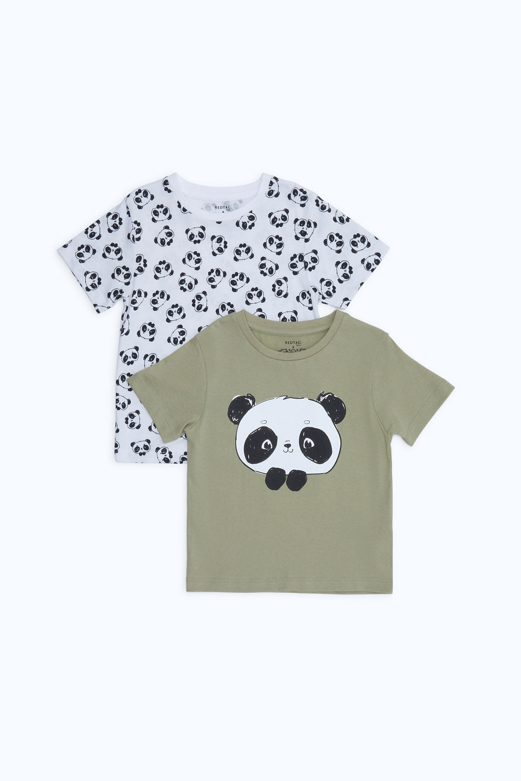 Redtag-Boys-Green-And-White-Koala-2-Pk-Ss-Tee-Category:T-Shirts,-Colour:Green,-Deals:New-In,-Dept:Boys,-Event:STRATEGY,-Filter:Infant-Boys-(3-to-24-Mths),-H1:KWR,-H2:INB,-H3:TSH,-H4:TSH,-INB-T-Shirts,-New-In-INB-APL,-Non-Sale,-Promo:STRATEGY,-S23B,-Season:S23B,-Section:Boys-(0-to-14Yrs),-Set:Set-of-2-Infant-Boys-3 to 24 Months