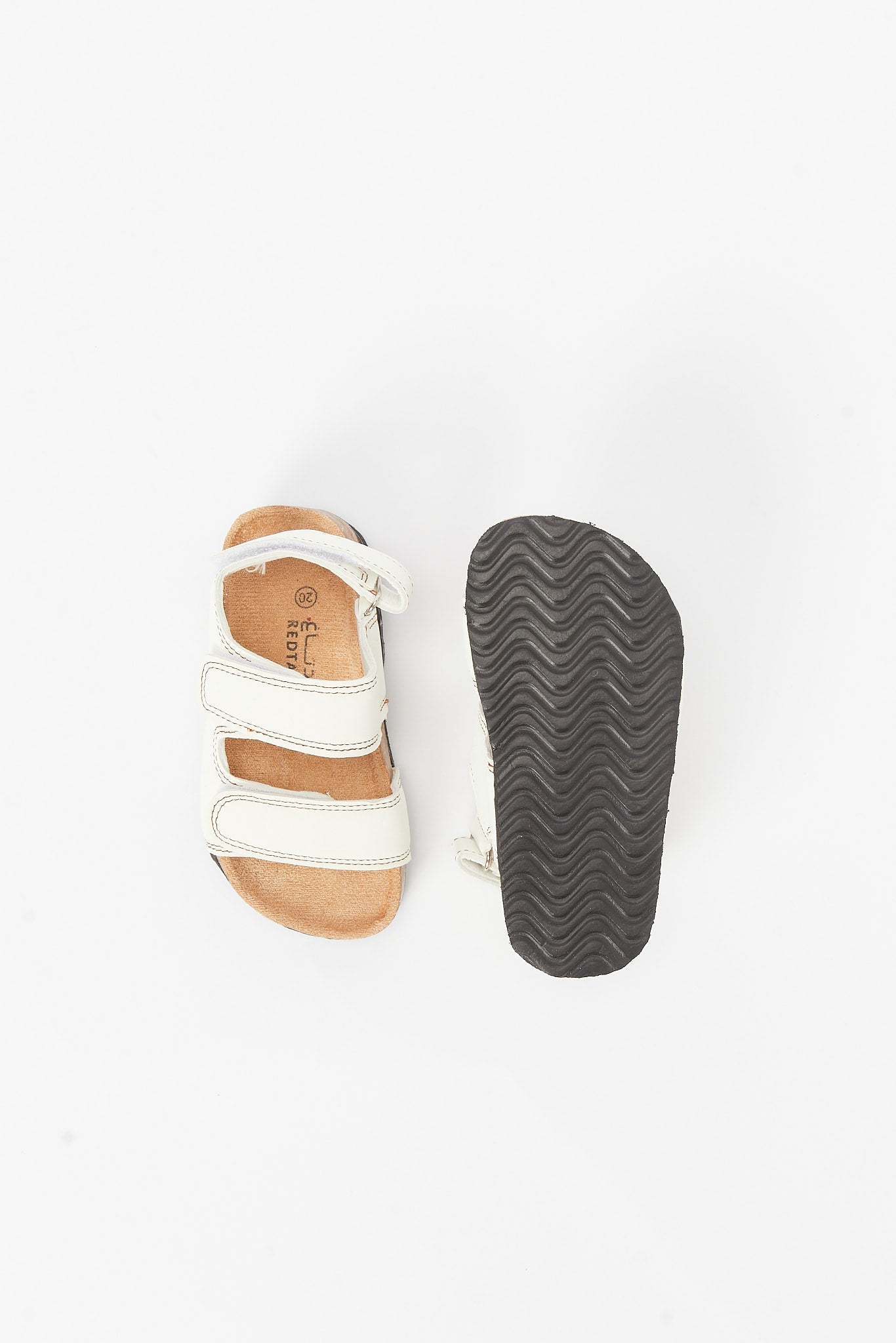 Redtag-Cream-Velcro-Strap-Sandal
(Repeat-Style)-Category:Sandals,-Colour:Cream,-Deals:New-In,-Filter:Boys-Footwear-(1-to-3-Yrs),-INB-Sandals,-New-In-INB-FOO,-Non-Sale,-RMD,-S23B,-Section:Boys-(0-to-14Yrs)-Infant-Boys-1 to 3 Years