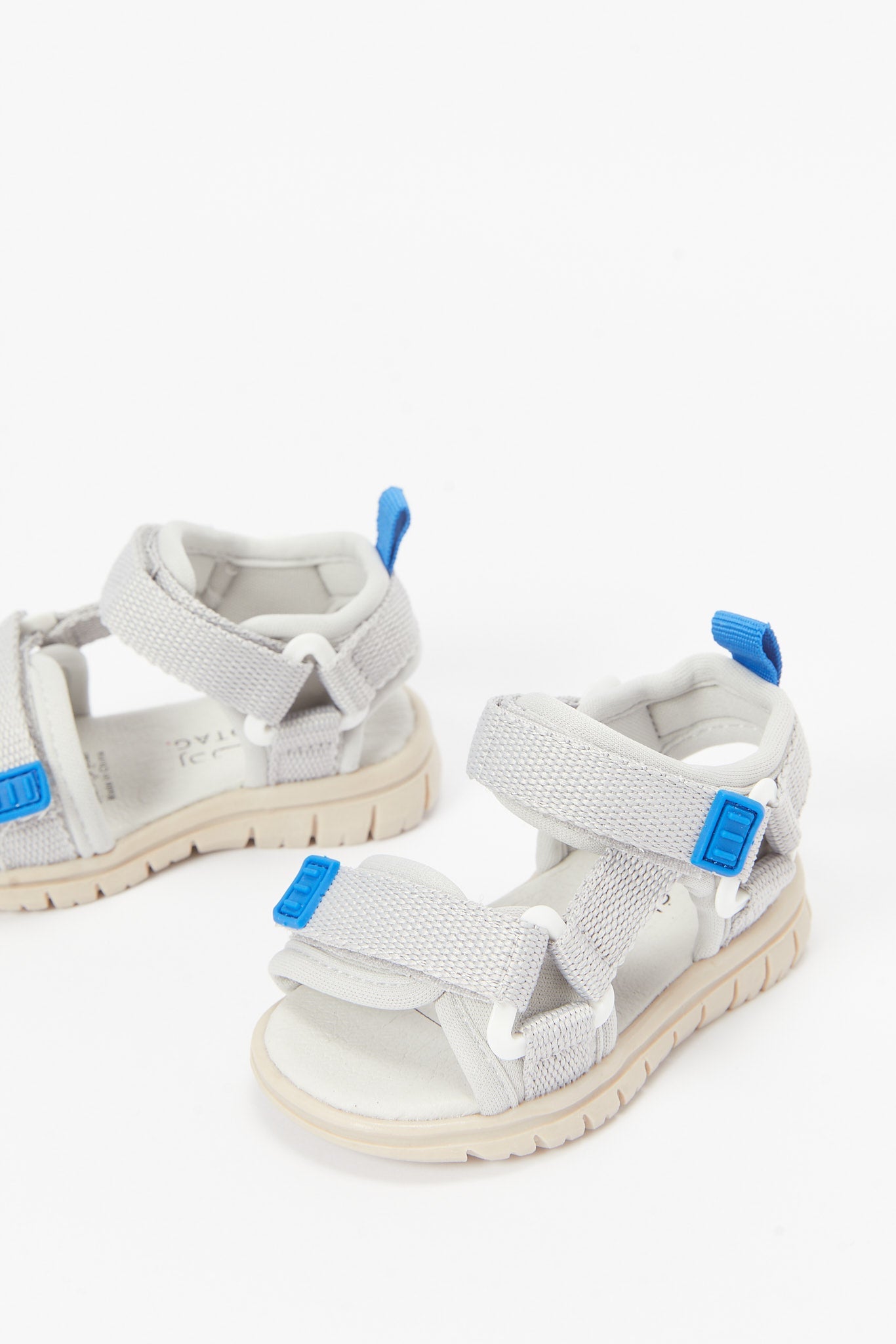 Redtag-Grey-Sport-Sandal-Category:Sandals,-Colour:Grey,-Deals:New-In,-Filter:Boys-Footwear-(1-to-3-Yrs),-INB-Sandals,-New-In-INB-FOO,-Non-Sale,-RMD,-S23B,-Section:Boys-(0-to-14Yrs)-Infant-Boys-1 to 3 Years