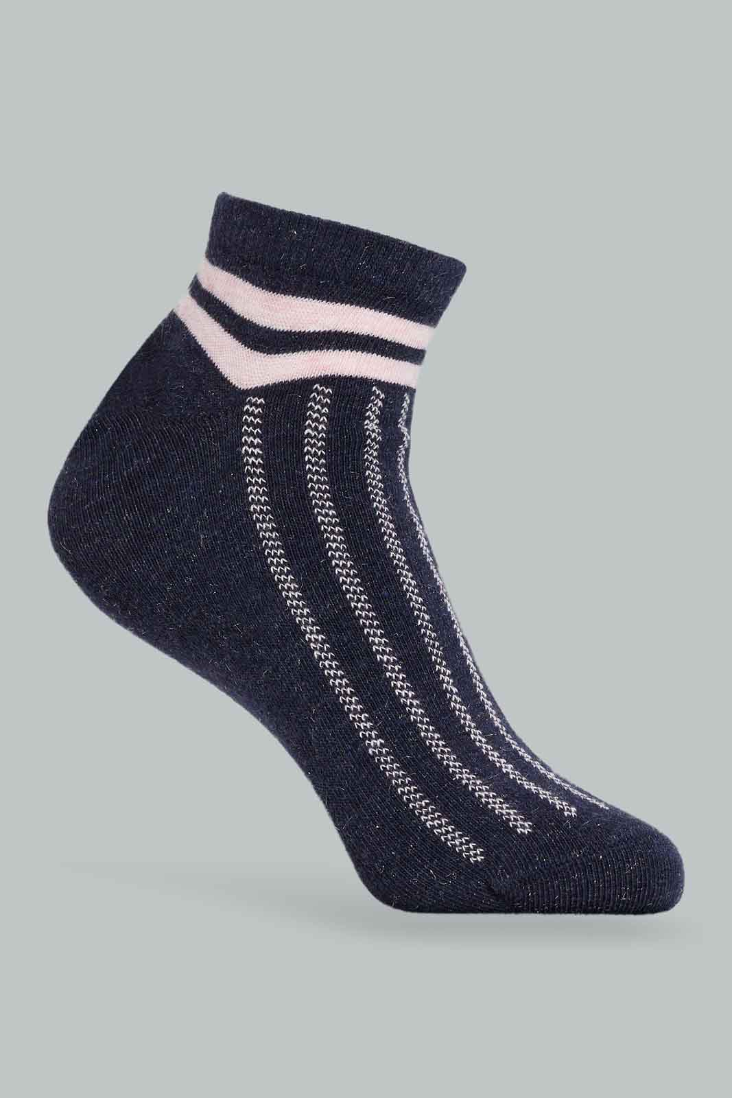 Redtag-Women-Assoted-Multi-Color-3Pk-Ladies-Ankle-Socks-365,-Category:Socks,-Colour:Assorted,-Deals:New-In,-Dept:Ladieswear,-Filter:Women's-Clothing,-New-In-Women-APL,-Non-Sale,-Section:Women,-Women-Socks--
