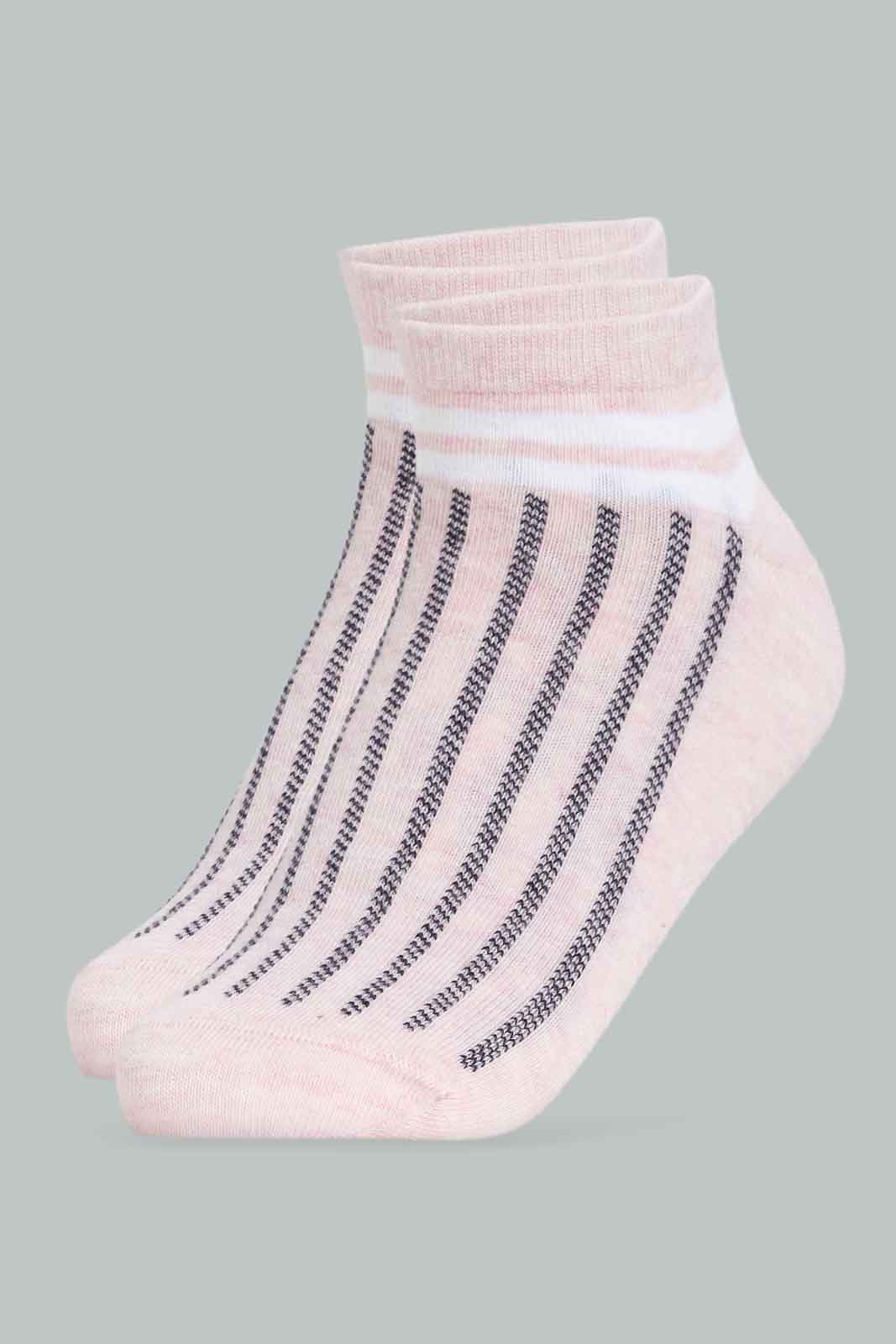 Redtag-Women-Assoted-Multi-Color-3Pk-Ladies-Ankle-Socks-365,-Category:Socks,-Colour:Assorted,-Deals:New-In,-Dept:Ladieswear,-Filter:Women's-Clothing,-New-In-Women-APL,-Non-Sale,-Section:Women,-Women-Socks--