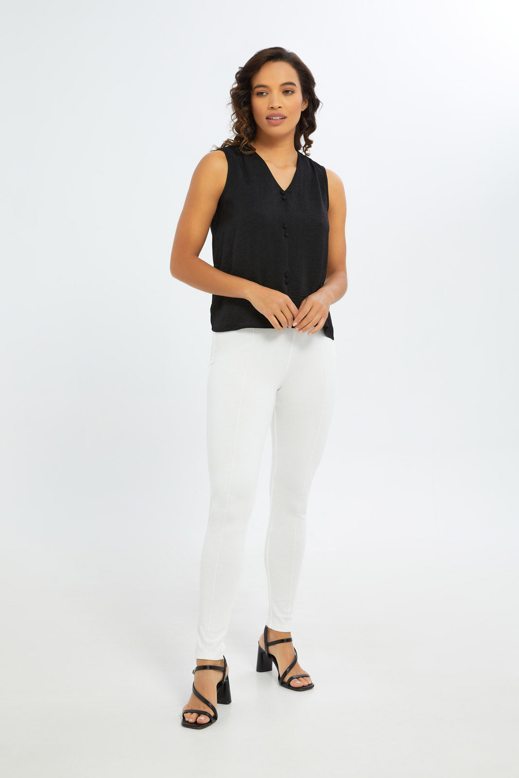 Redtag-Women-Ivory-Pleasetd-Pontie-Legging-Category:Leggings,-Colour:Ivory,-Deals:New-In,-Dept:Ladieswear,-Filter:Women's-Clothing,-H1:LWR,-H2:LAD,-H3:TRS,-H4:LEG,-New-In-Women-APL,-Non-Sale,-S23A,-Season:S23A,-Section:Women,-Women-Leggings-Women's-