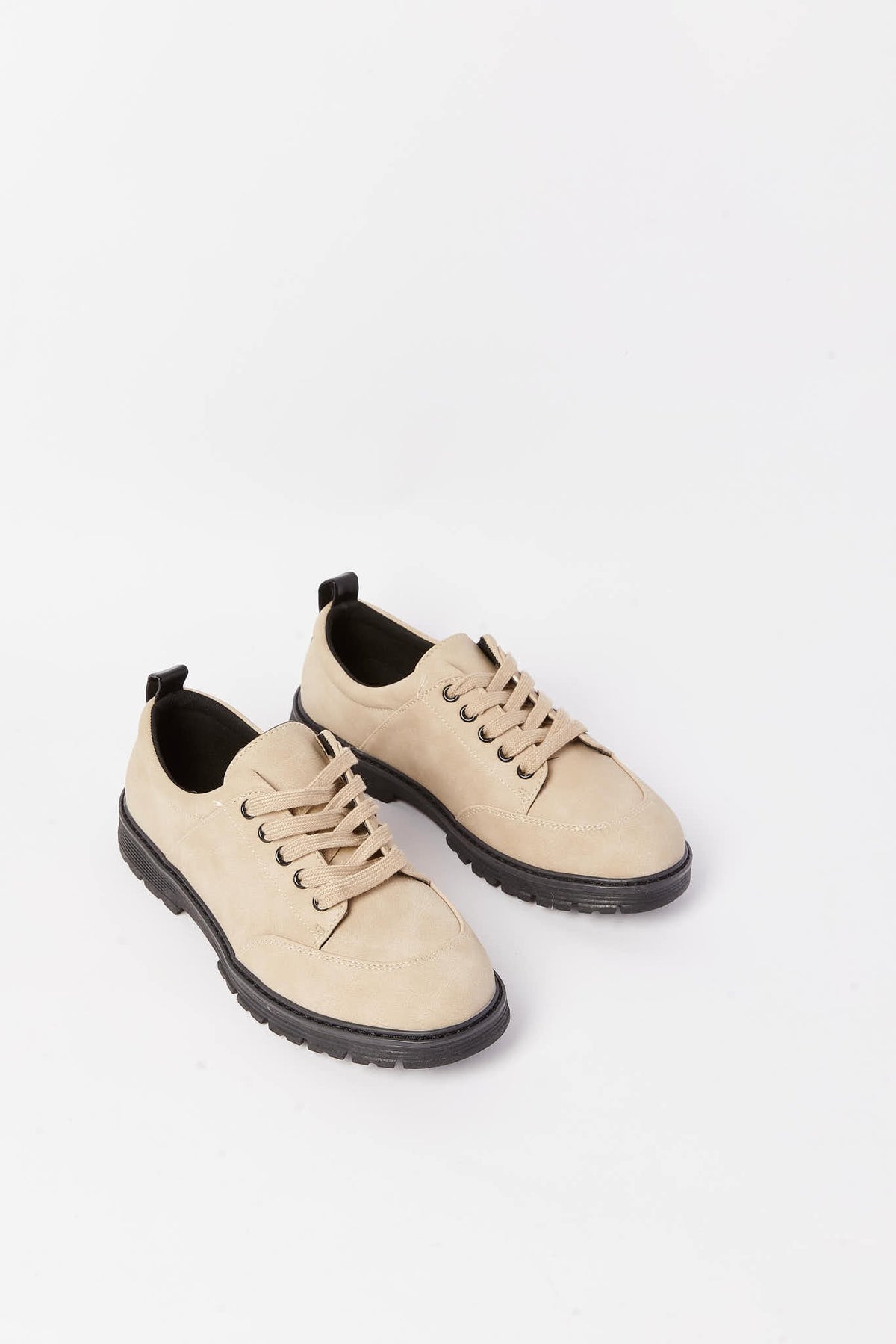 Redtag-Beige-Lace-Up-Brogue-Category:Shoes,-Colour:Beige,-Deals:New-In,-Filter:Girls-Footwear-(5-to-14-Yrs),-GSR-Shoes,-N/A,-New-In-GSR-FOO,-Non-Sale,-S23A,-Section:Girls-(0-to-14Yrs)-Senior-Girls-5 to 14 Years