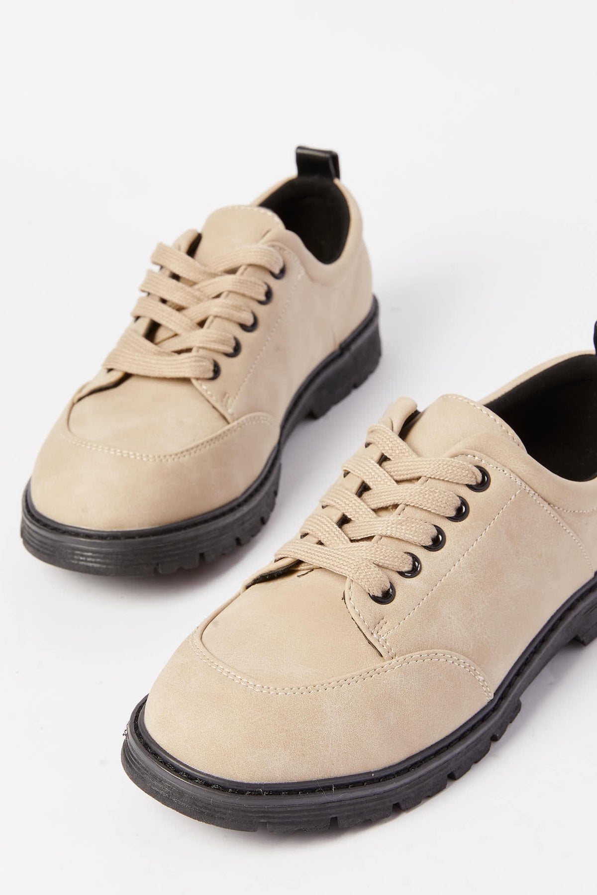 Redtag-Beige-Lace-Up-Brogue-Category:Shoes,-Colour:Beige,-Deals:New-In,-Filter:Girls-Footwear-(5-to-14-Yrs),-GSR-Shoes,-N/A,-New-In-GSR-FOO,-Non-Sale,-S23A,-Section:Girls-(0-to-14Yrs)-Senior-Girls-5 to 14 Years
