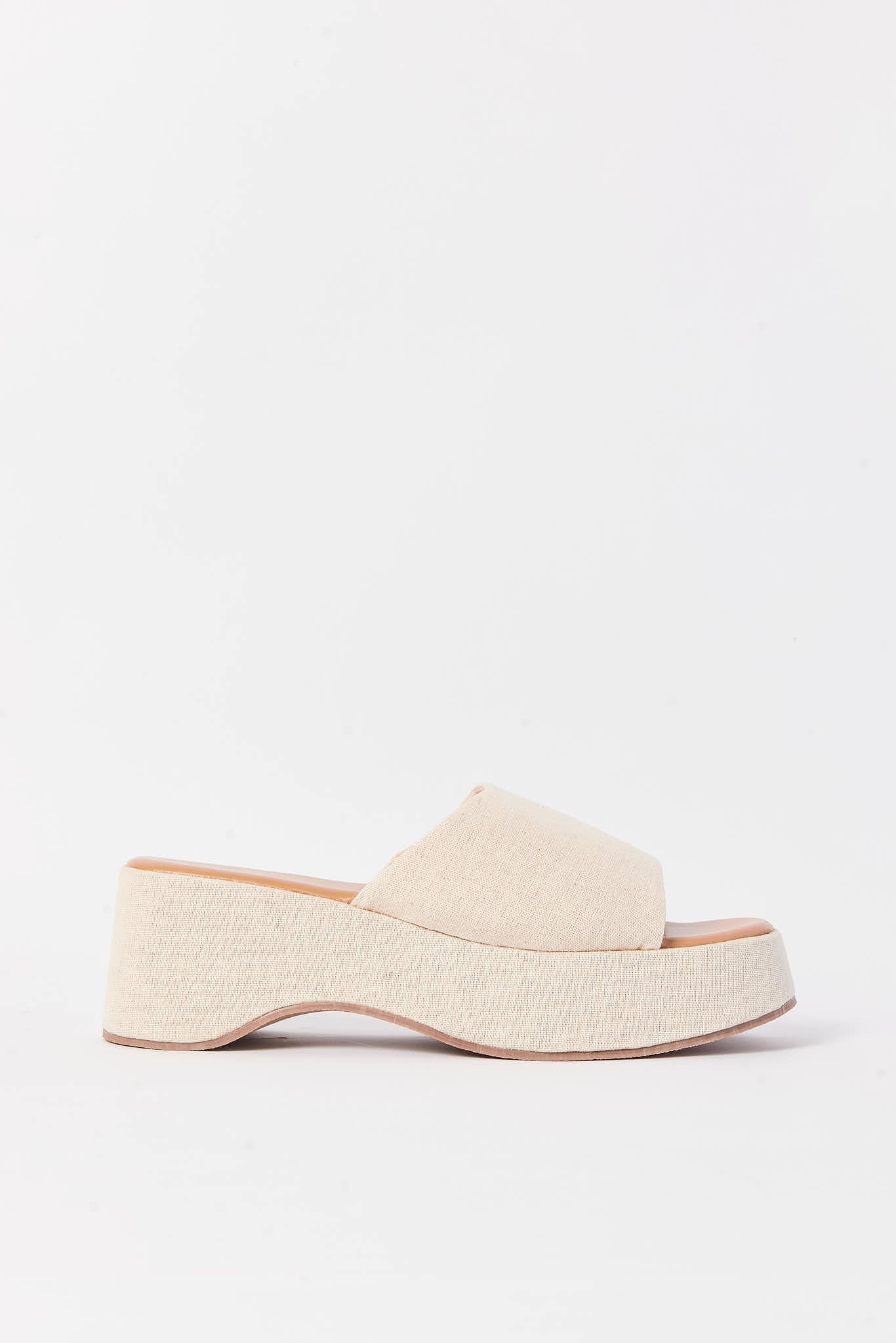 Redtag-Natural-Linen-Flatform-Category:Sandals,-Colour:Beige,-Deals:New-In,-Filter:Women's-Footwear,-LEC-Sandals,-N/A,-New-In-Women-FOO,-Non-Sale,-S23A,-Section:Women-Women's-