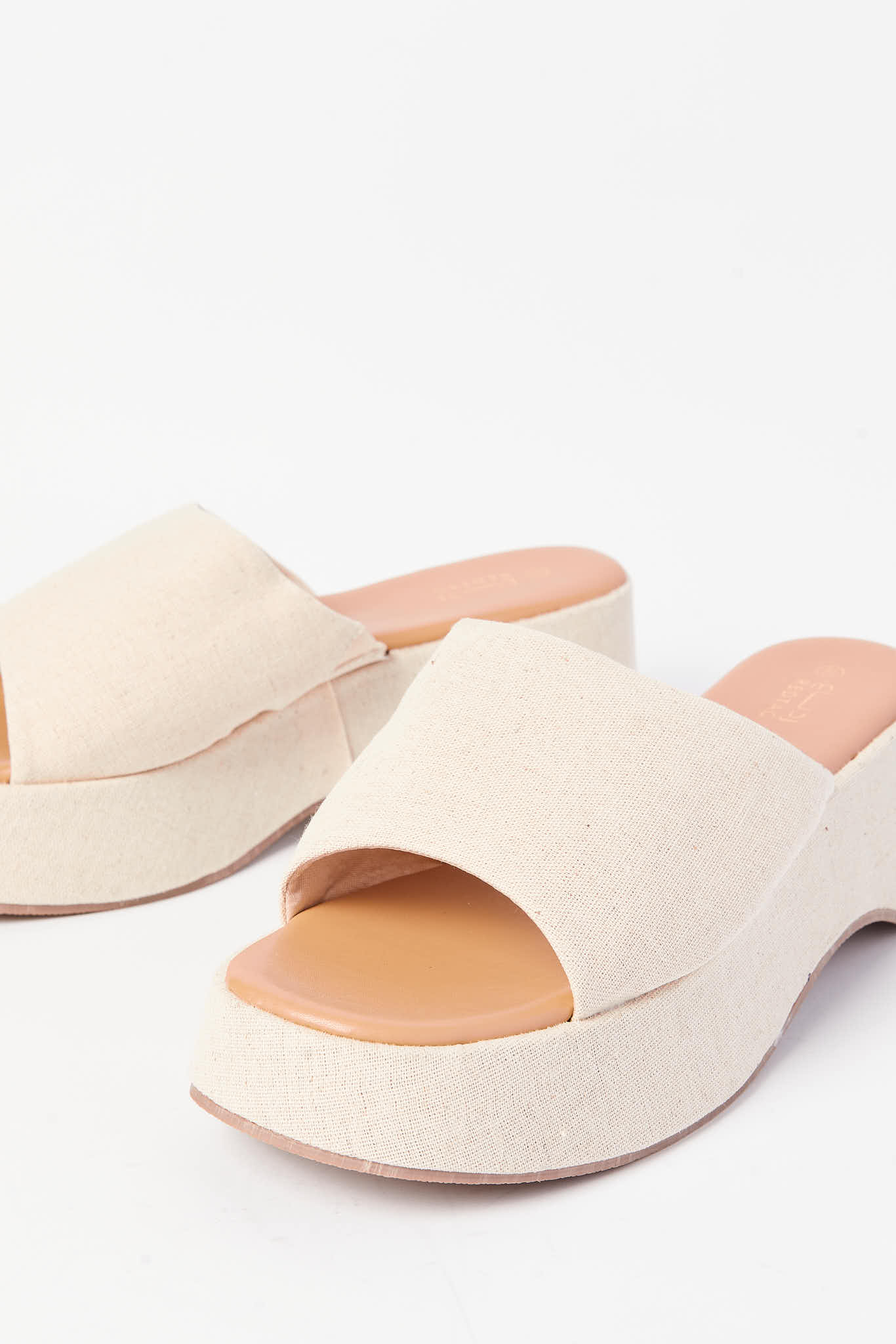 Redtag-Natural-Linen-Flatform-Category:Sandals,-Colour:Beige,-Deals:New-In,-Filter:Women's-Footwear,-LEC-Sandals,-N/A,-New-In-Women-FOO,-Non-Sale,-S23A,-Section:Women-Women's-
