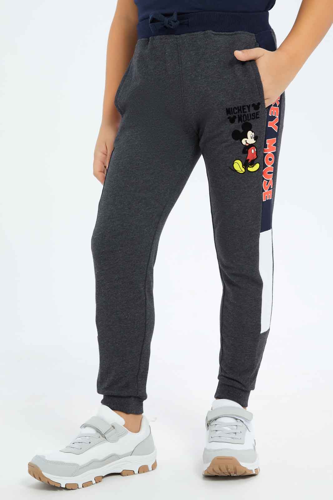 Redtag-Boys-Charcoal-Micky-Mouse-Jog-Pant-BOY-Joggers,-Category:Joggers,-CHA,-Colour:Charcoal,-Deals:New-In,-Dept:Boys,-Filter:Boys-(2-to-8-Yrs),-New-In-BOY-APL,-Non-Sale,-S23B,-Section:Boys-(0-to-14Yrs),-TBL-Boys-2 to 8 Years