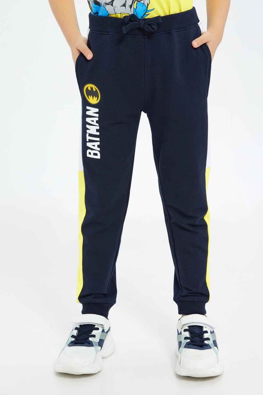 Redtag-Boys-Blue-Batman-Jog-Pant-BOY-Joggers,-Category:Joggers,-CHA,-Colour:Blue,-Deals:New-In,-Dept:Boys,-Filter:Boys-(2-to-8-Yrs),-New-In-BOY-APL,-Non-Sale,-S23B,-Section:Boys-(0-to-14Yrs),-TBL-Boys-2 to 8 Years