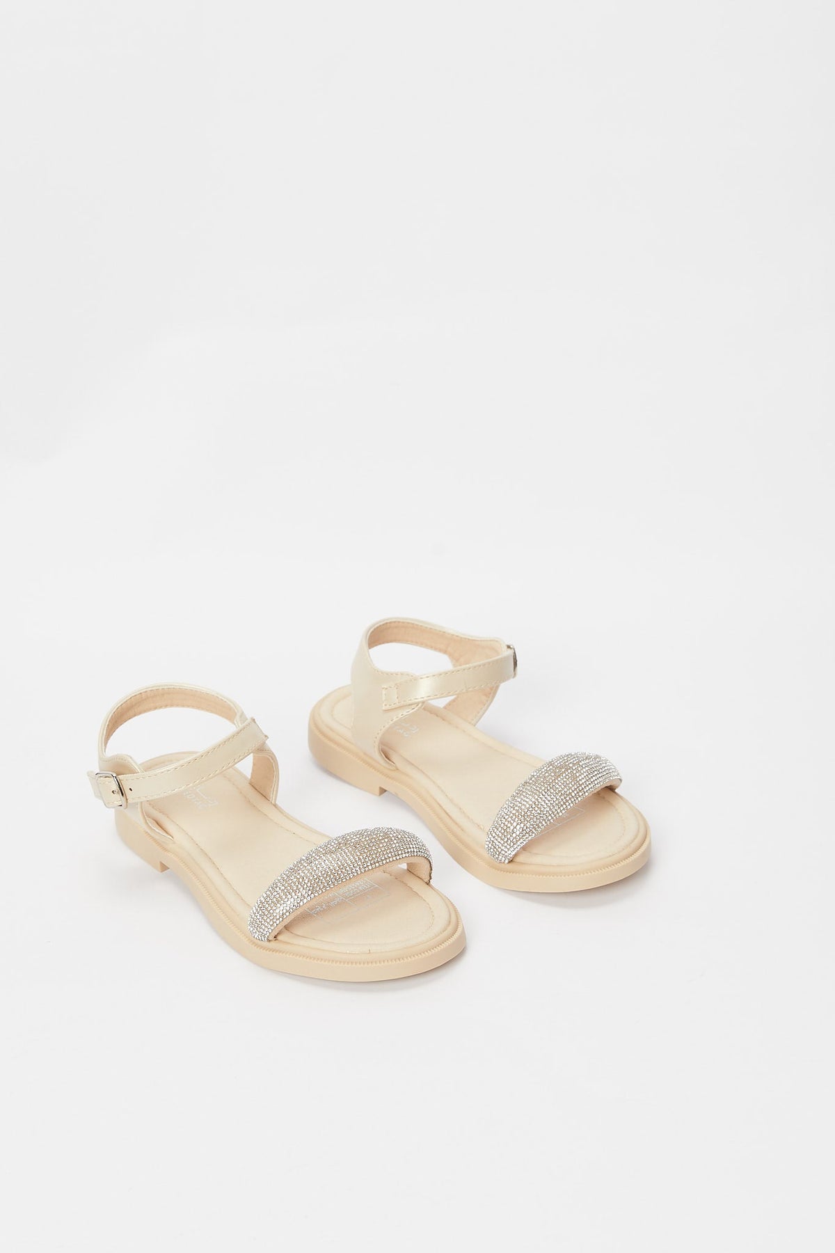 Redtag-Cream-Strap-Sandal-Category:Sandals,-Colour:Cream,-Deals:New-In,-Filter:Girls-Footwear-(5-to-14-Yrs),-GSR-Sandals,-H1:FOO,-H2:GSR,-H3:SAF,-H4:SAN,-New-In-GSR-FOO,-Non-Sale,-Promo:RMD,-RMD,-S23B,-Season:S23B,-Section:Girls-(0-to-14Yrs)-Senior-Girls-5 to 14 Years