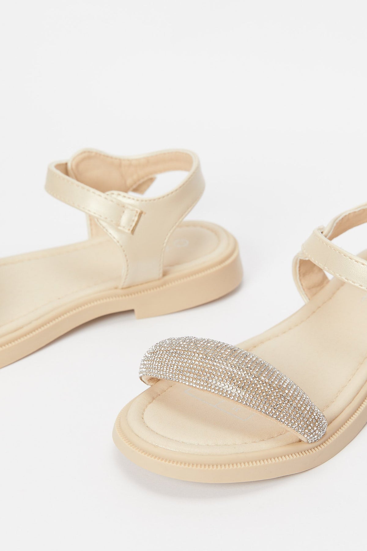 Redtag-Cream-Strap-Sandal-Category:Sandals,-Colour:Cream,-Deals:New-In,-Filter:Girls-Footwear-(5-to-14-Yrs),-GSR-Sandals,-H1:FOO,-H2:GSR,-H3:SAF,-H4:SAN,-New-In-GSR-FOO,-Non-Sale,-Promo:RMD,-RMD,-S23B,-Season:S23B,-Section:Girls-(0-to-14Yrs)-Senior-Girls-5 to 14 Years