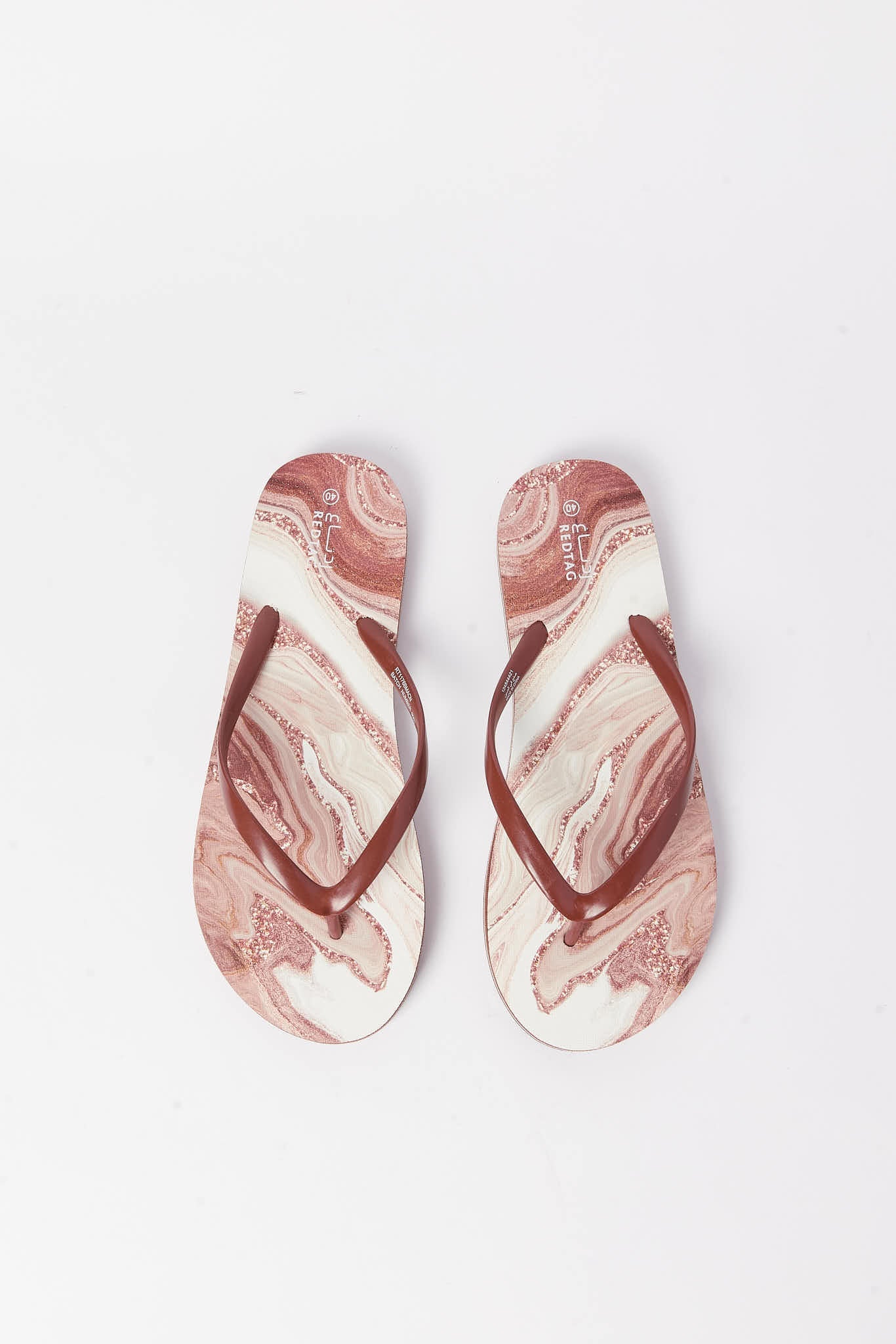 Redtag-Taupe-Print-Flip-Flop-Category:Flip-Flops,-Colour:Taupe,-Deals:New-In,-Filter:Women's-Footwear,-N/A,-New-In-Women-FOO,-Non-Sale,-S23A,-Section:Women,-Women-Flip-Flops-Women's-