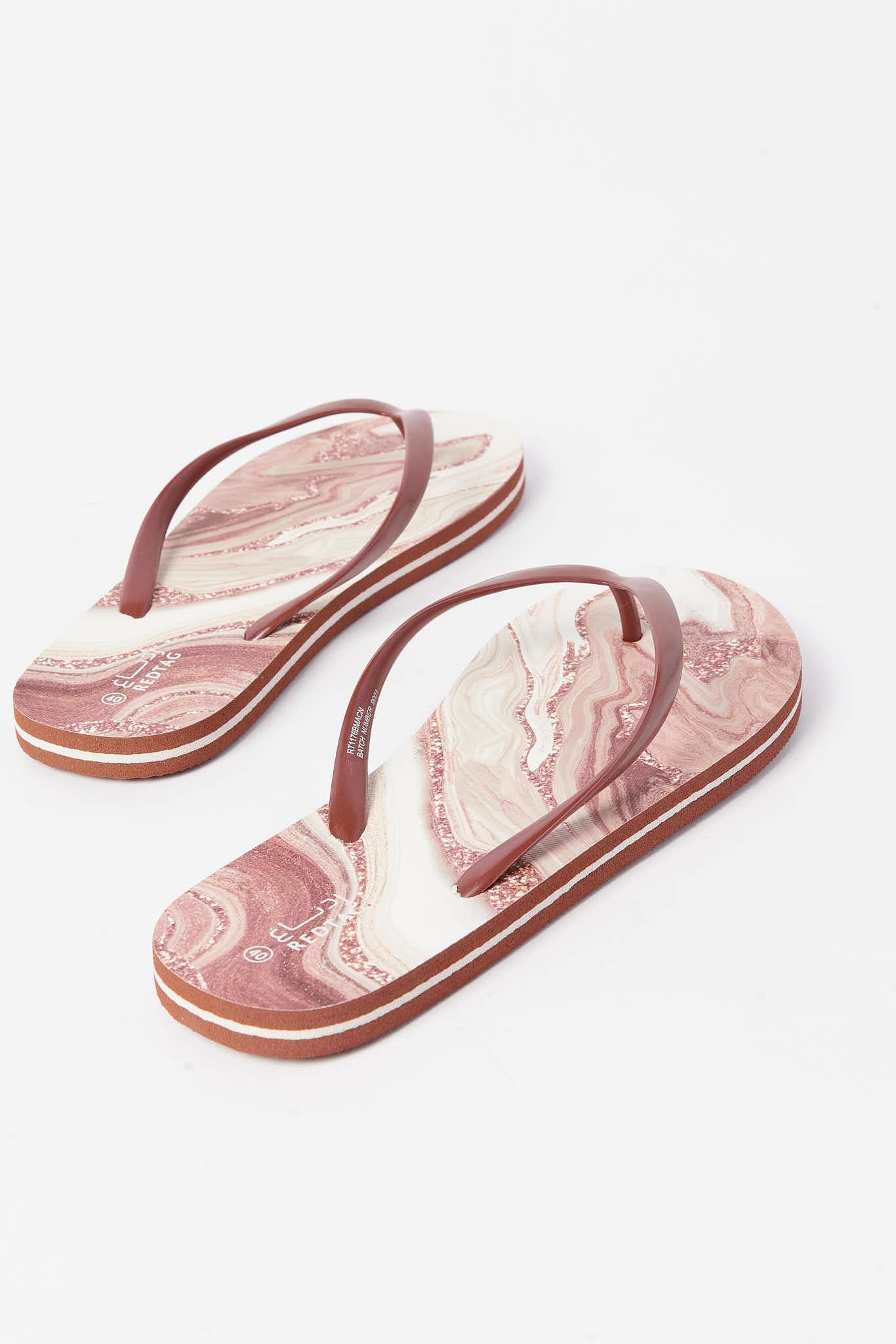Redtag-Taupe-Print-Flip-Flop-Category:Flip-Flops,-Colour:Taupe,-Deals:New-In,-Filter:Women's-Footwear,-N/A,-New-In-Women-FOO,-Non-Sale,-S23A,-Section:Women,-Women-Flip-Flops-Women's-
