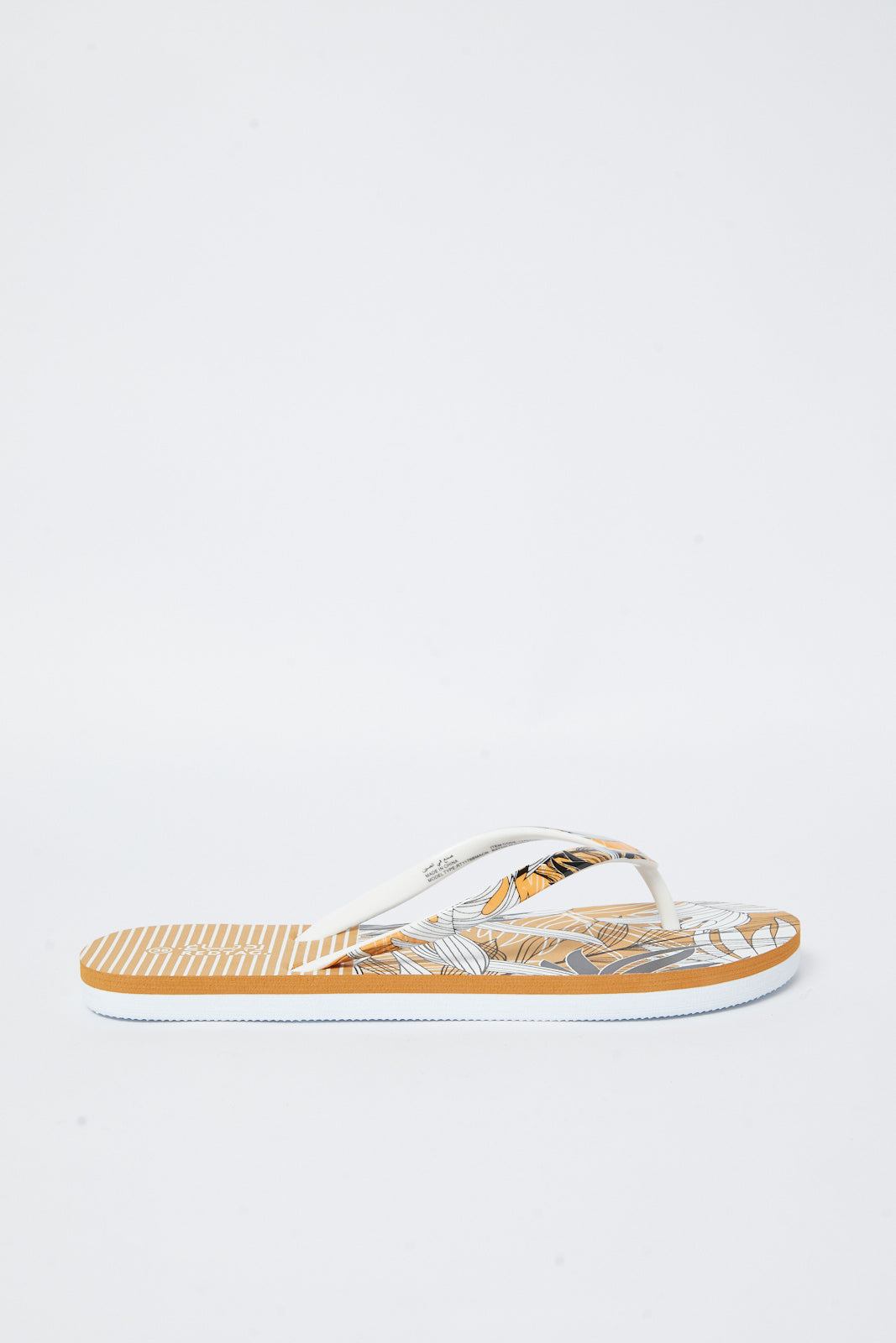 Redtag-Tan-Print-Flip-Flop-Category:Flip-Flops,-Colour:Tan,-Deals:New-In,-Filter:Women's-Footwear,-N/A,-New-In-Women-FOO,-Non-Sale,-S23A,-Section:Women,-Women-Flip-Flops-Women's-