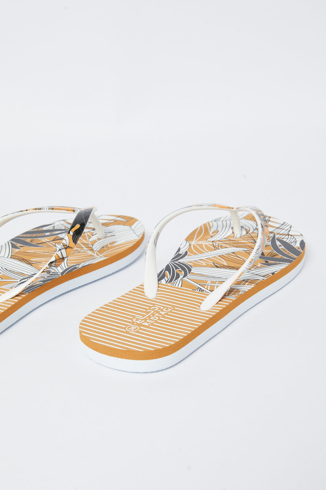Redtag-Tan-Print-Flip-Flop-Category:Flip-Flops,-Colour:Tan,-Deals:New-In,-Filter:Women's-Footwear,-N/A,-New-In-Women-FOO,-Non-Sale,-S23A,-Section:Women,-Women-Flip-Flops-Women's-