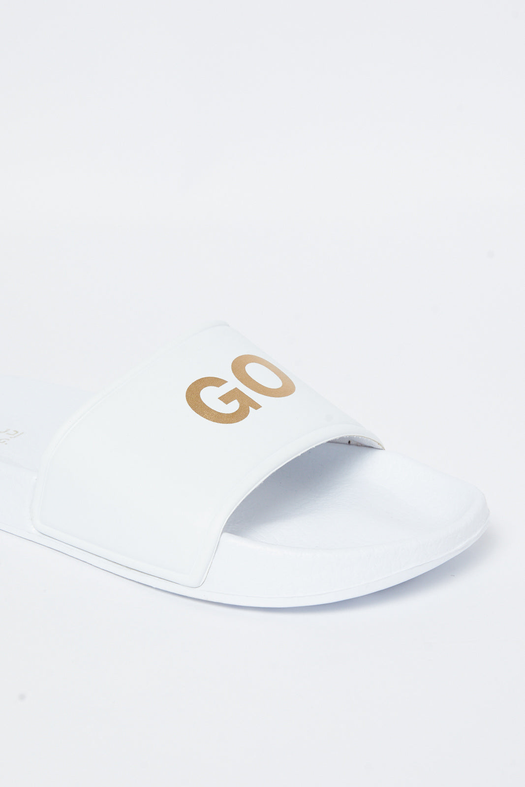 Redtag-White-Slogan-Slide-Category:Flip-Flops,-Colour:White,-Deals:New-In,-Filter:Women's-Footwear,-N/A,-New-In-Women-FOO,-Non-Sale,-S23A,-Section:Women,-Women-Flip-Flops-Women's-