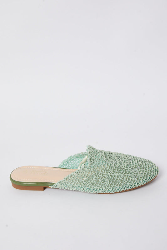 Redtag-Green-Fabric-Interest-Closed-Toe-Mule-Category:Shoes,-Colour:Green,-Deals:New-In,-Filter:Women's-Footwear,-N/A,-New-In-Women-FOO,-Non-Sale,-S23A,-Section:Women,-Women-Shoes-Women's-