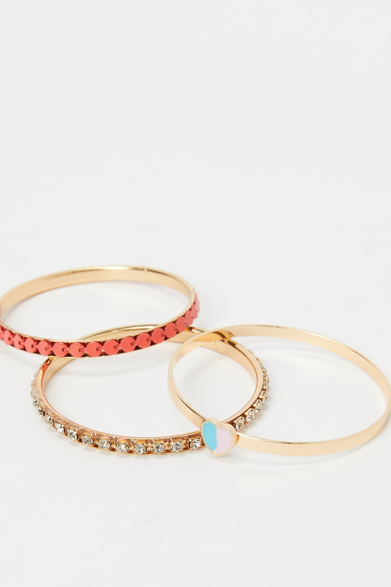 Redtag-Bracelet-Category:Jewellery,-Colour:Assorted,-Deals:New-In,-Dept:Girls,-Filter:Girls-Accessories,-GIR-Jewellery,-H1:ACC,-H2:GIR,-H3:GIA,-H4:JWL,-HACJWL,-New-In,-New-In-GIR-ACC,-Non-Sale,-Packs,-S23A,-Season:S23B,-Section:Girls-(0-to-14Yrs),-Set:Set-of-5,-Style:BANGLE-Girls-