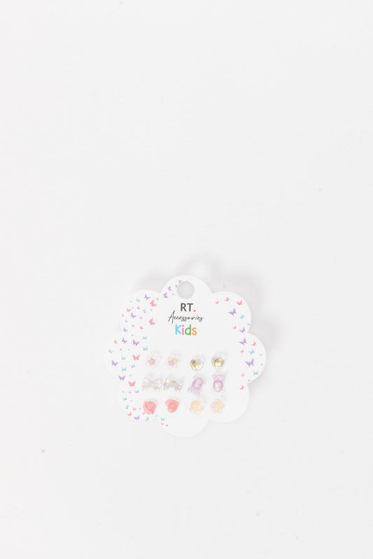 Redtag-Studs-Category:Jewellery,-Colour:Assorted,-Deals:New-In,-Dept:Girls,-Filter:Girls-Accessories,-GIR-Jewellery,-New-In,-New-In-GIR-ACC,-Non-Sale,-S23A,-Section:Girls-(0-to-14Yrs)-Girls-
