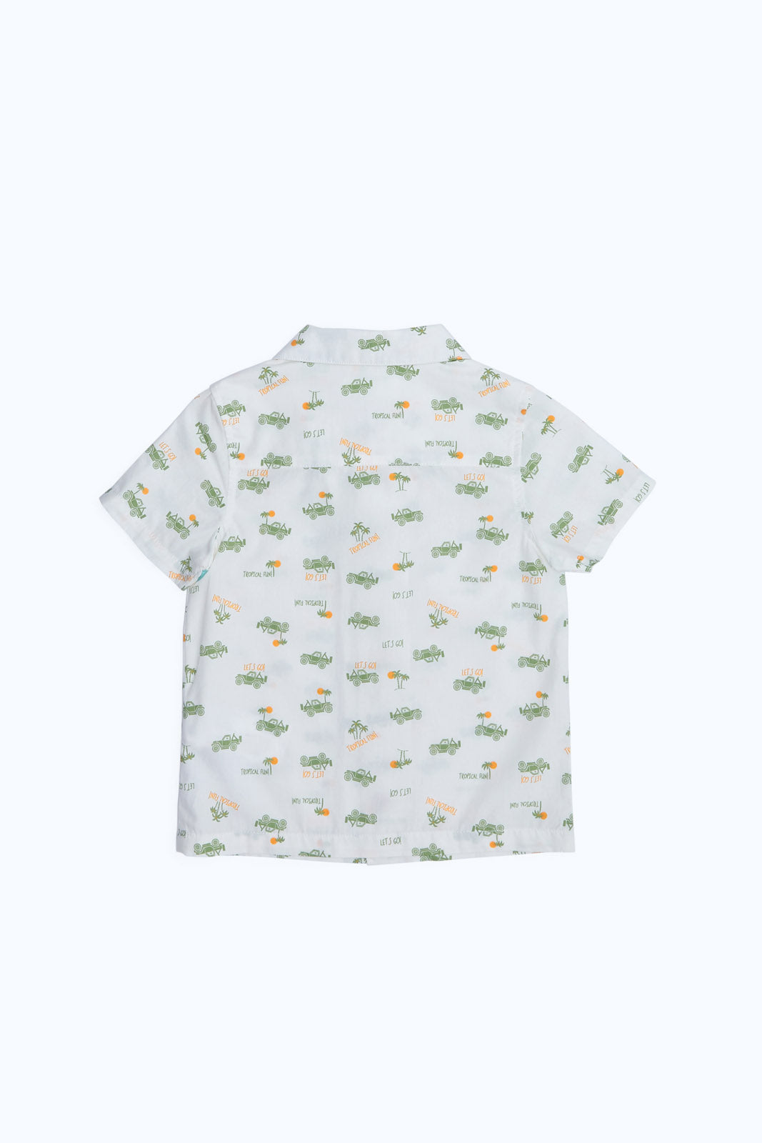 Redtag-Boys-Cream-Aop-Jeep-Ss-Shirt-Category:Shirts,-Colour:Cream,-Deals:New-In,-Dept:Boys,-Filter:Infant-Boys-(3-to-24-Mths),-INB-Shirts,-New-In-INB-APL,-Non-Sale,-S23B,-Section:Boys-(0-to-14Yrs)-Infant-Boys-3 to 24 Months