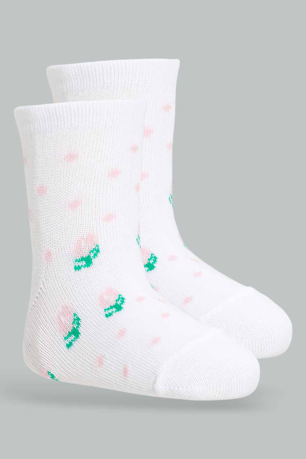 Baby Girls Assorted Ankle Socks (Pack of 4)